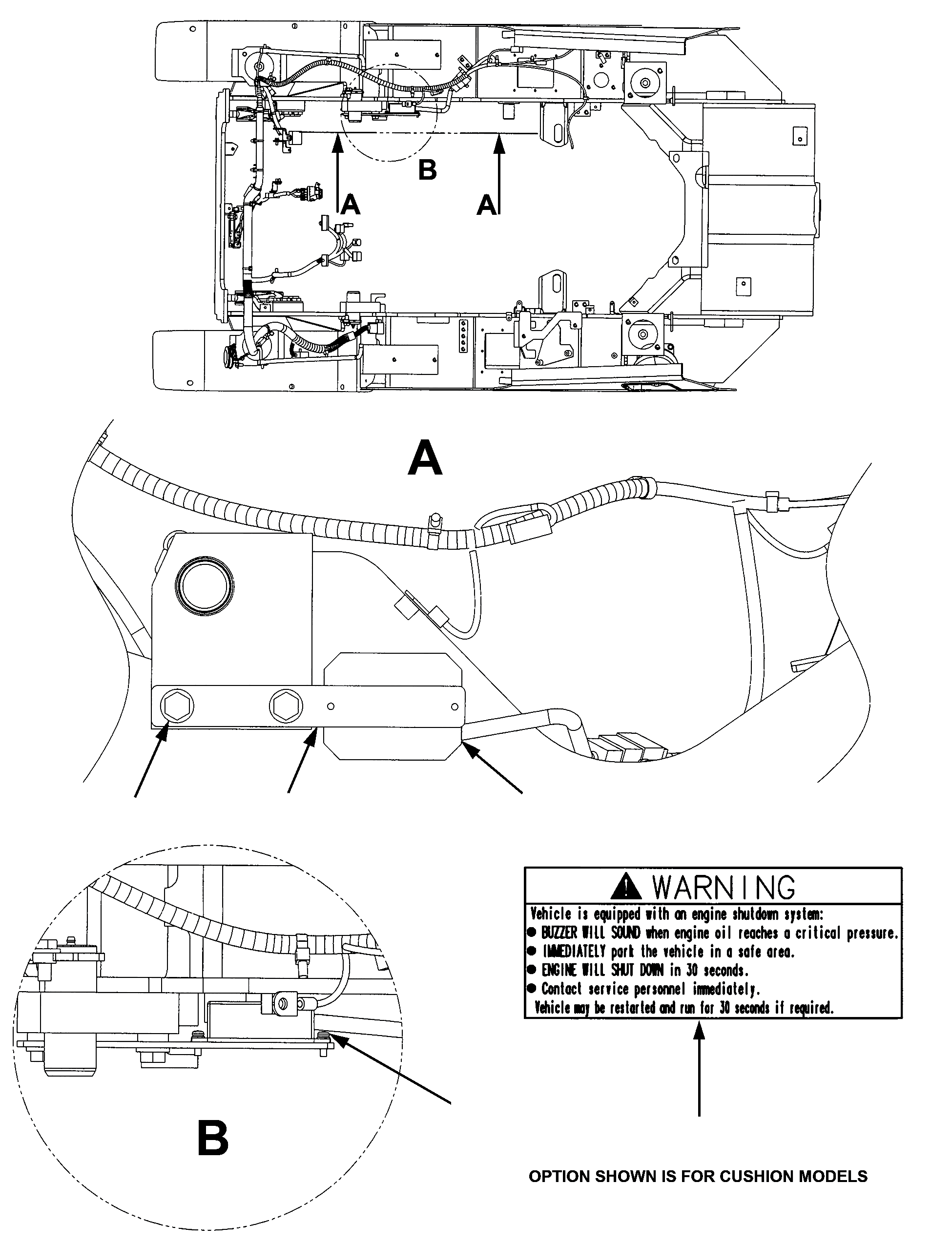 NAME PLATE LOP 3EB-01-A7590 KOMATSU