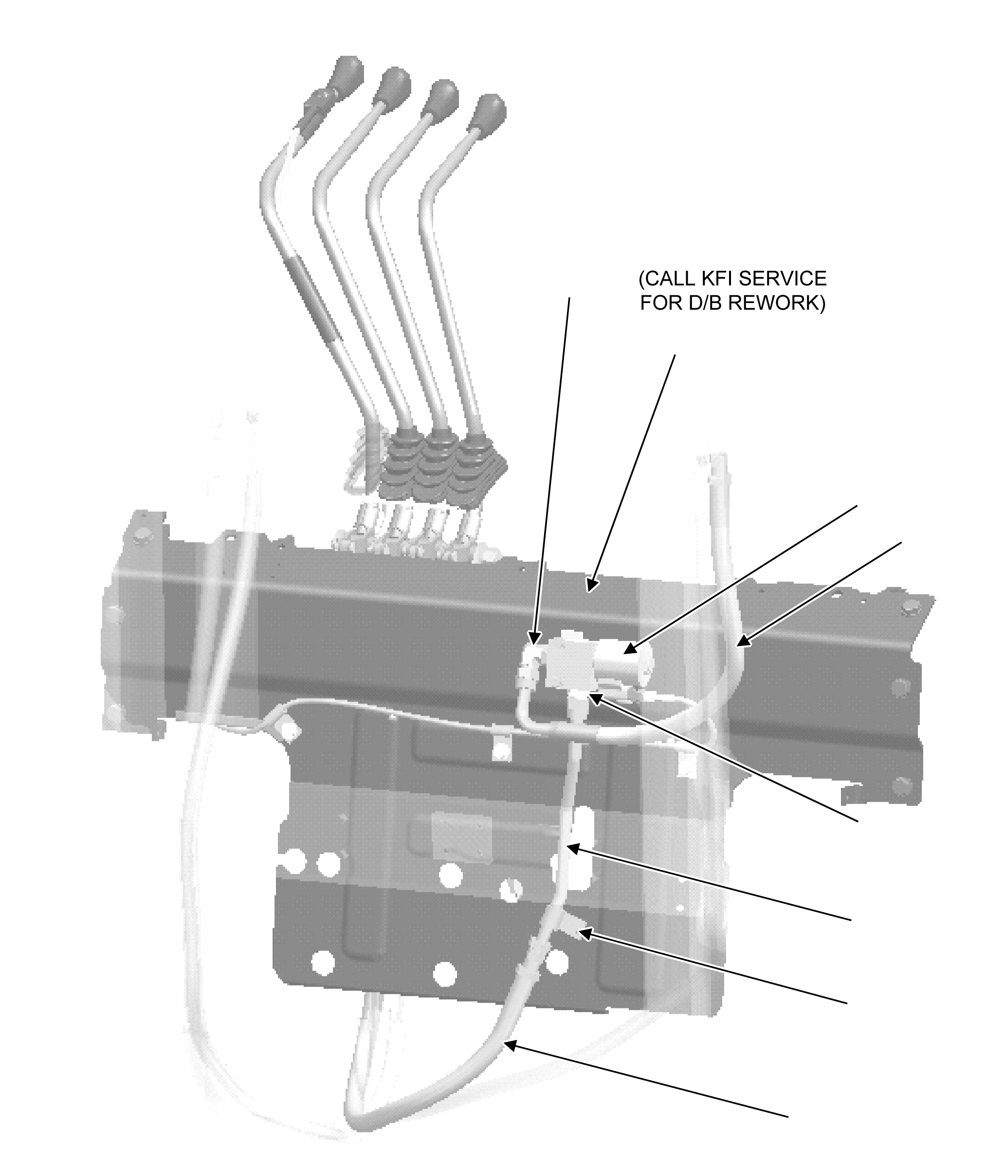 Шланг 3EB-94-A7540 KOMATSU