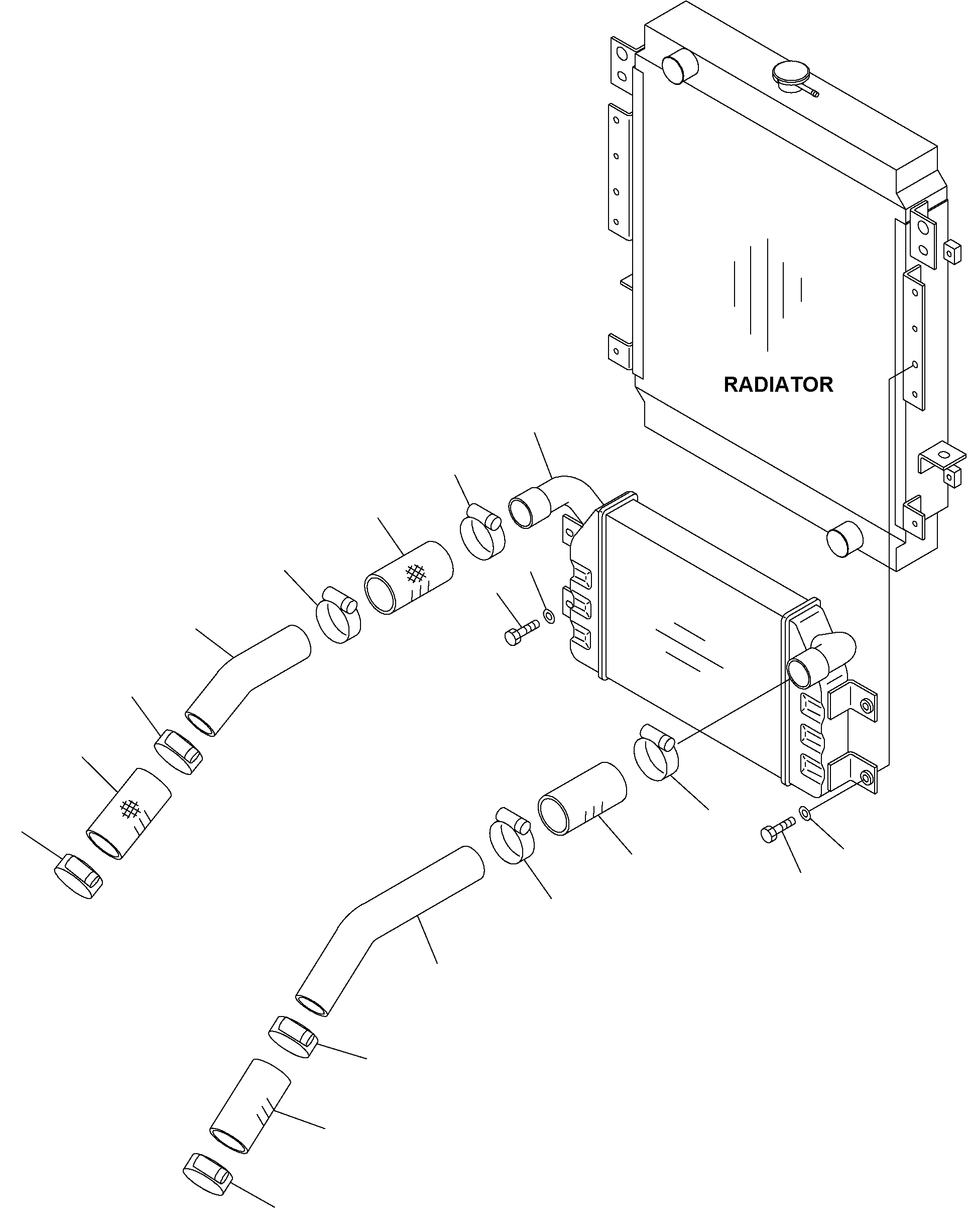 Шланг 3FE-02-43150 KOMATSU
