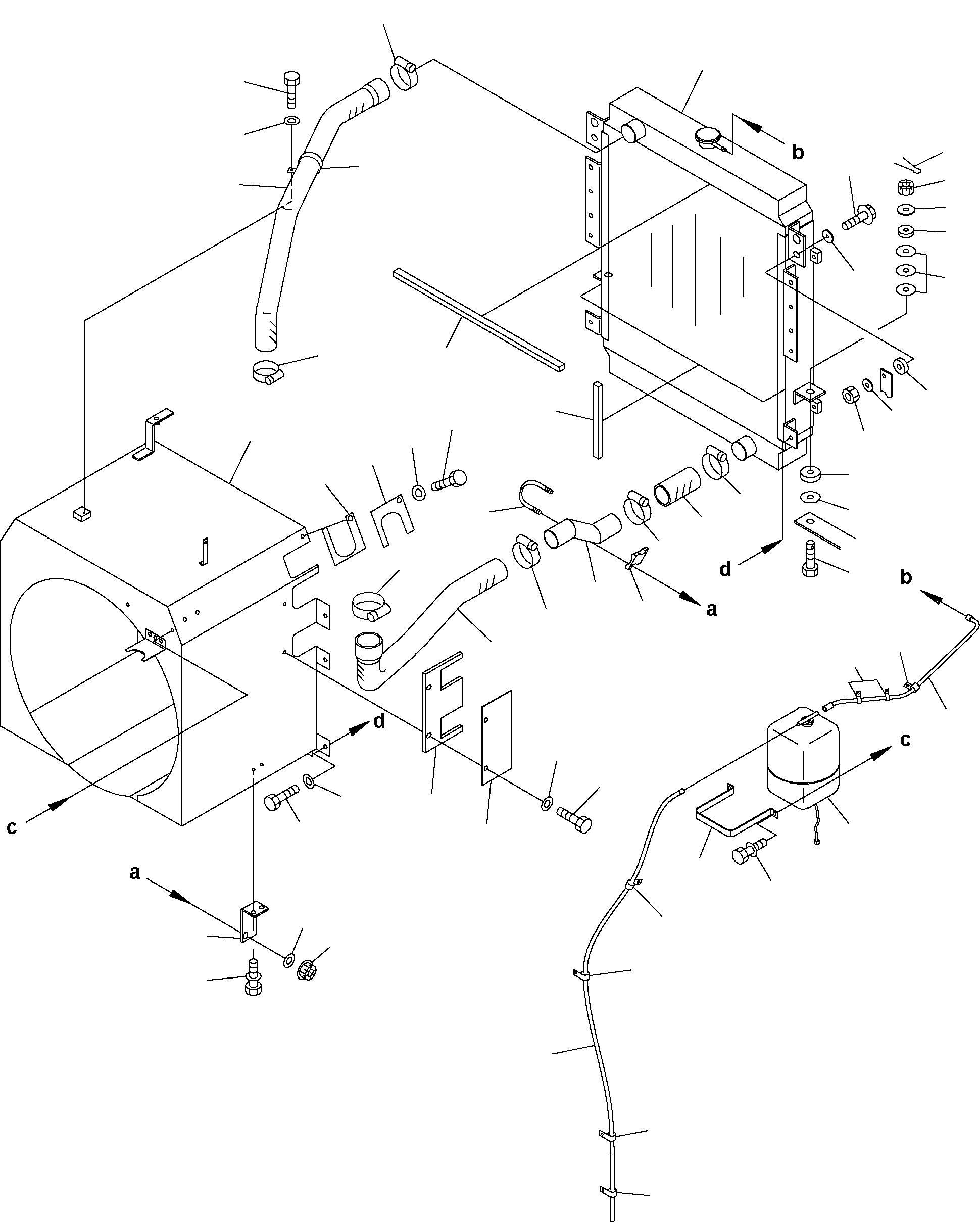 Шланг 3FE-04-41240 KOMATSU