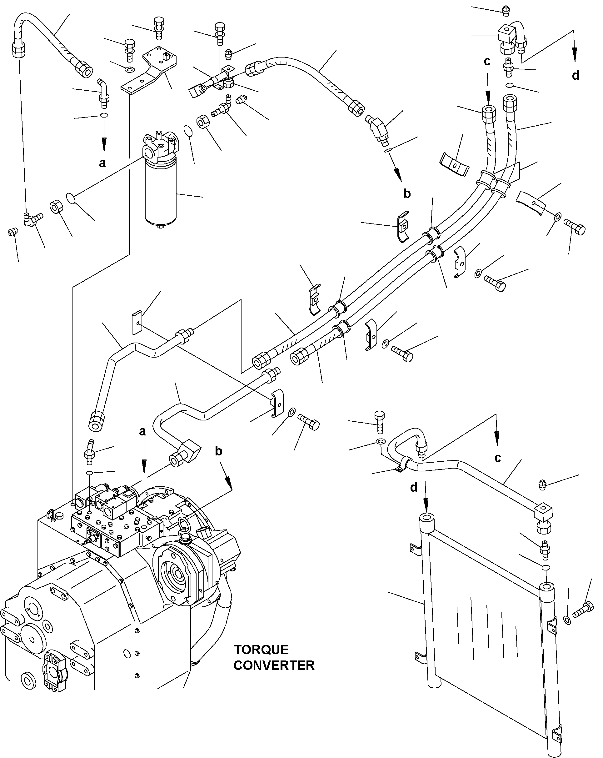 Шланг 07624-005A4 KOMATSU