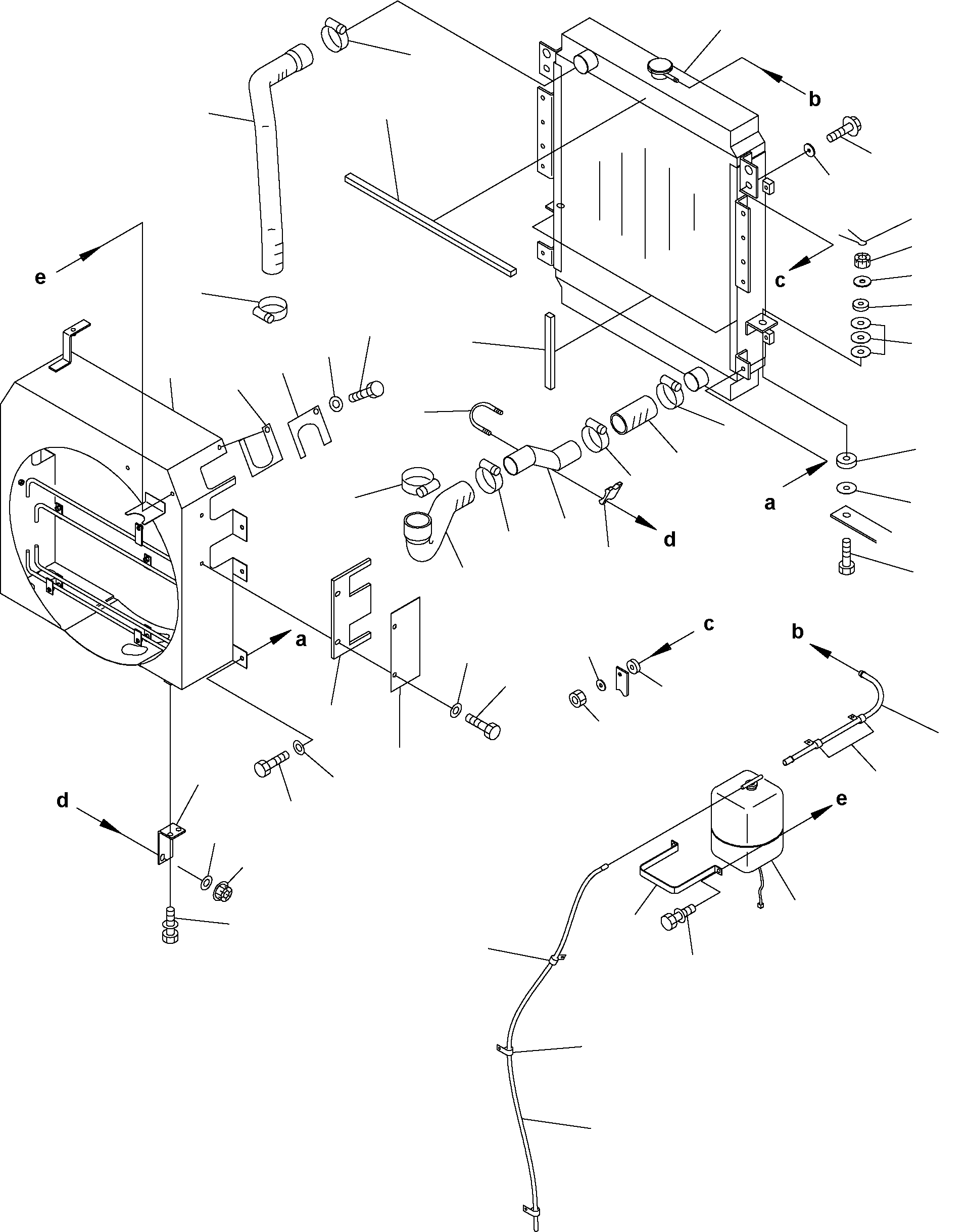 Шланг 3FE-04-41140 KOMATSU