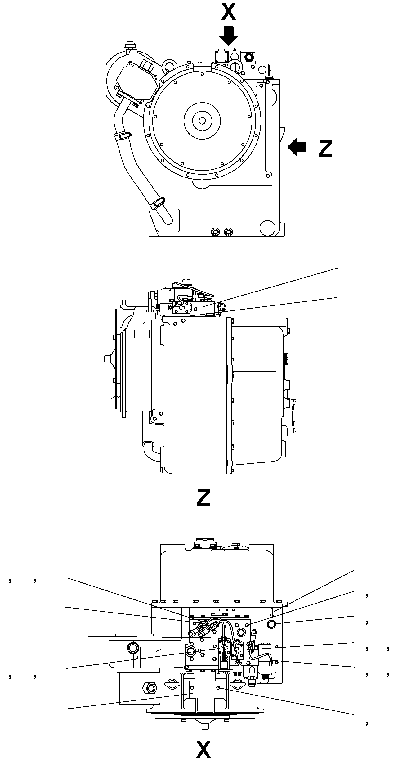 VALVE ASSY, SOLENOID 30E-15-21140 KOMATSU
