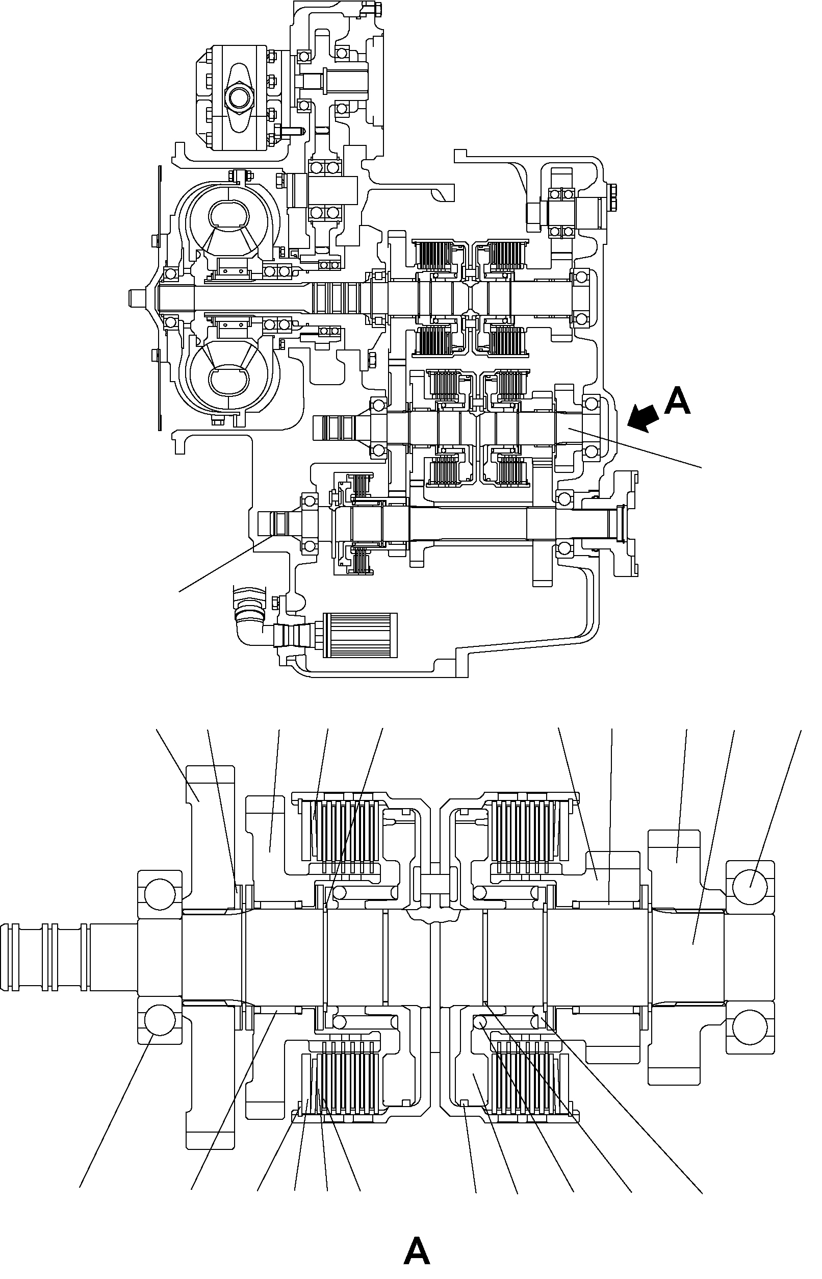 GEAR, 1ST CLUTCH 30E-15-11331 KOMATSU