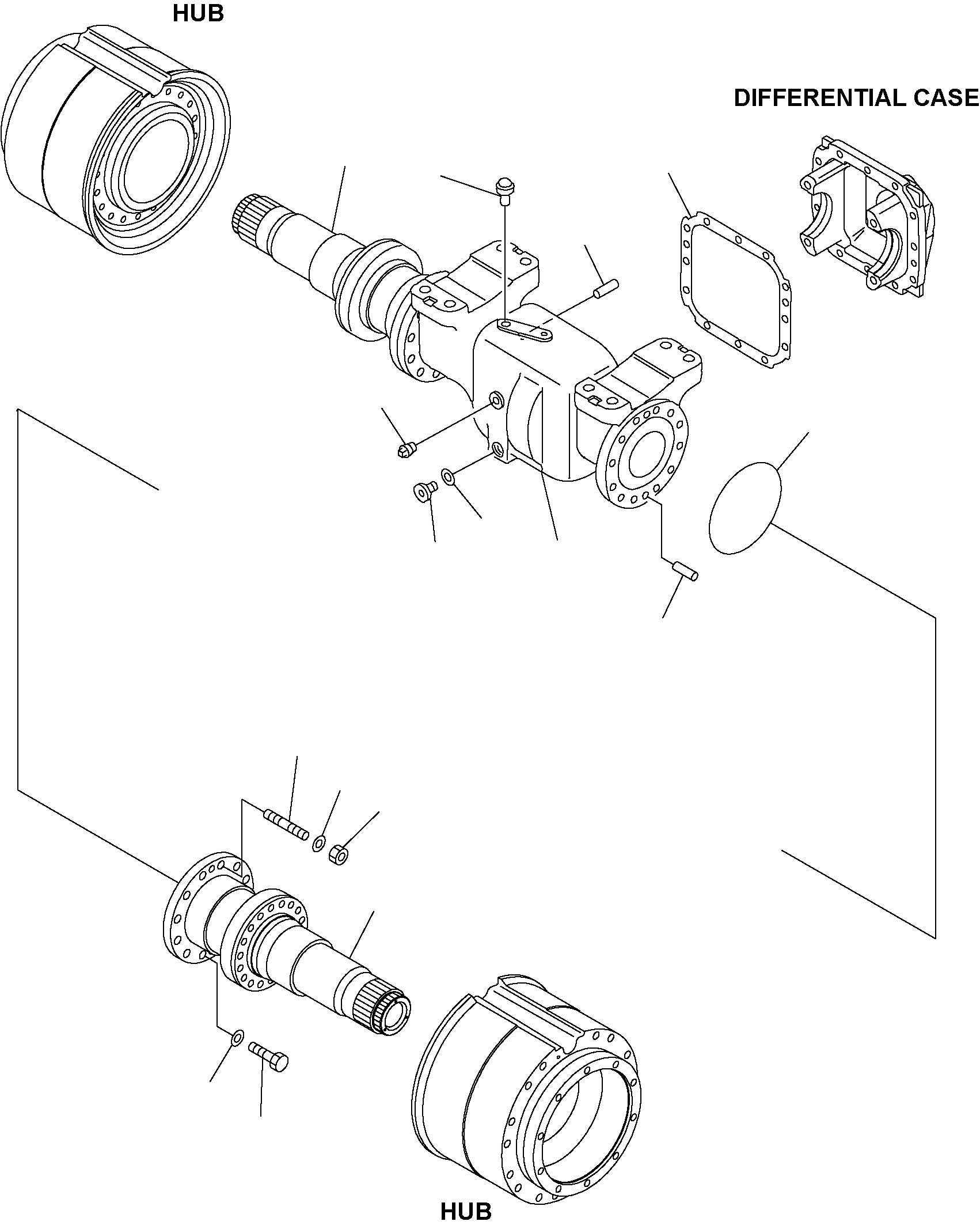 Корпус 3FE-21-11111 KOMATSU