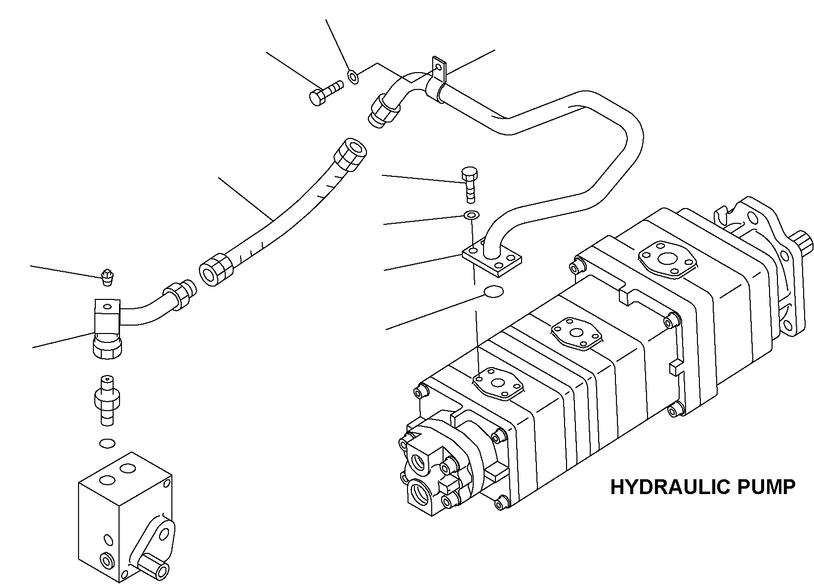 Труба 3FE-38-41140SG KOMATSU