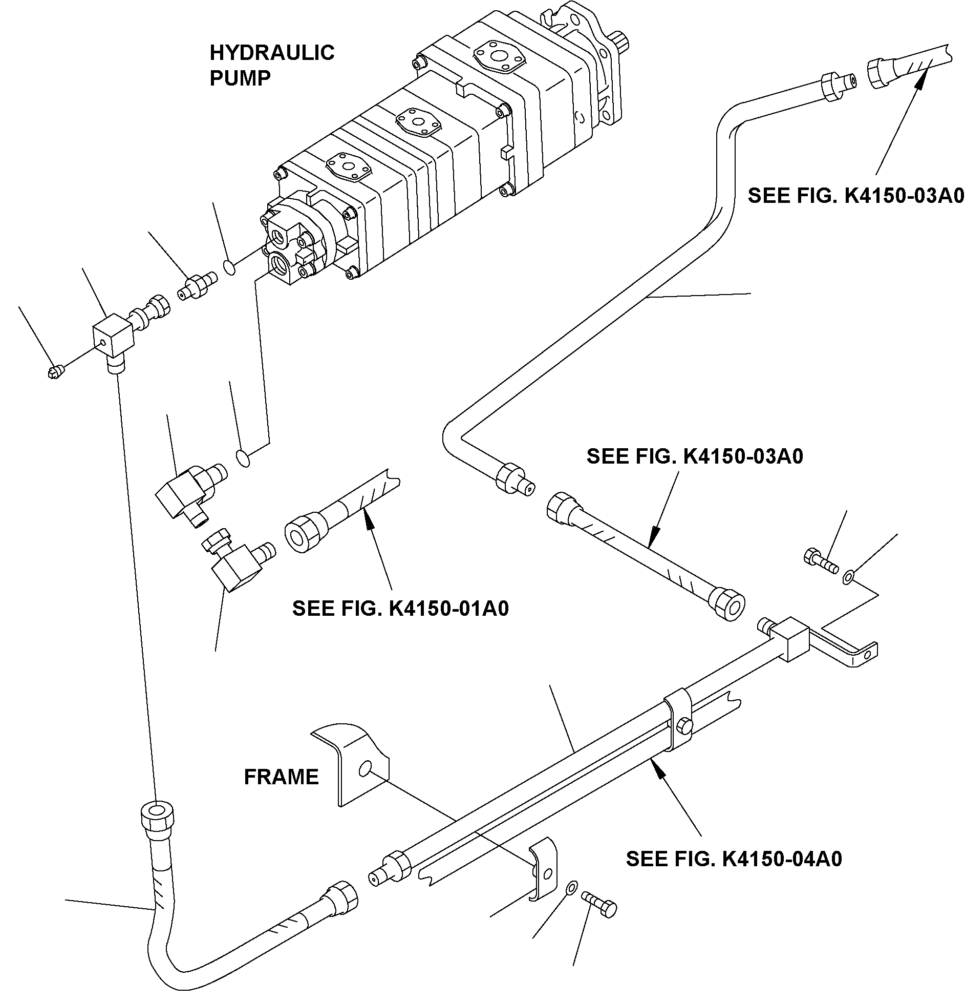 Труба 3FE-38-42130SG KOMATSU