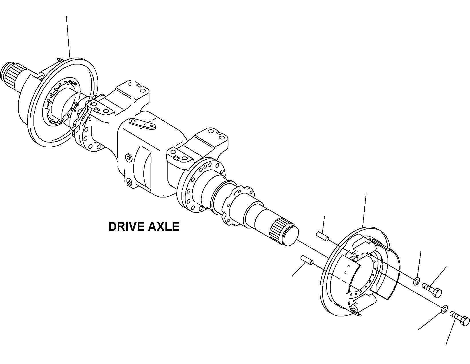 BRAKE ASSY, L.H. 37E-1BR-3210 KOMATSU