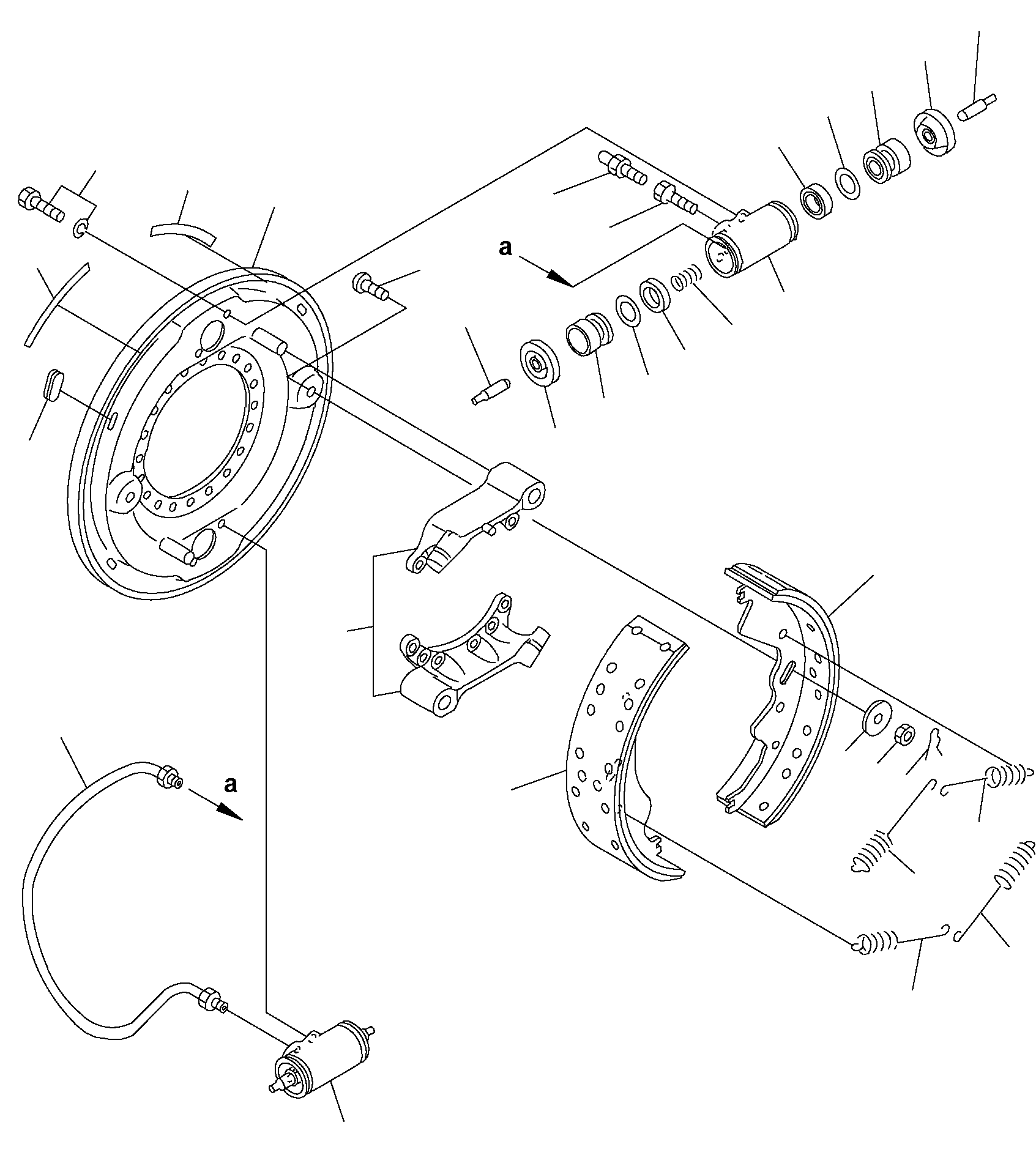 REPAIR KIT, WHEEL CYLINDER 3FE-30-05031 KOMATSU