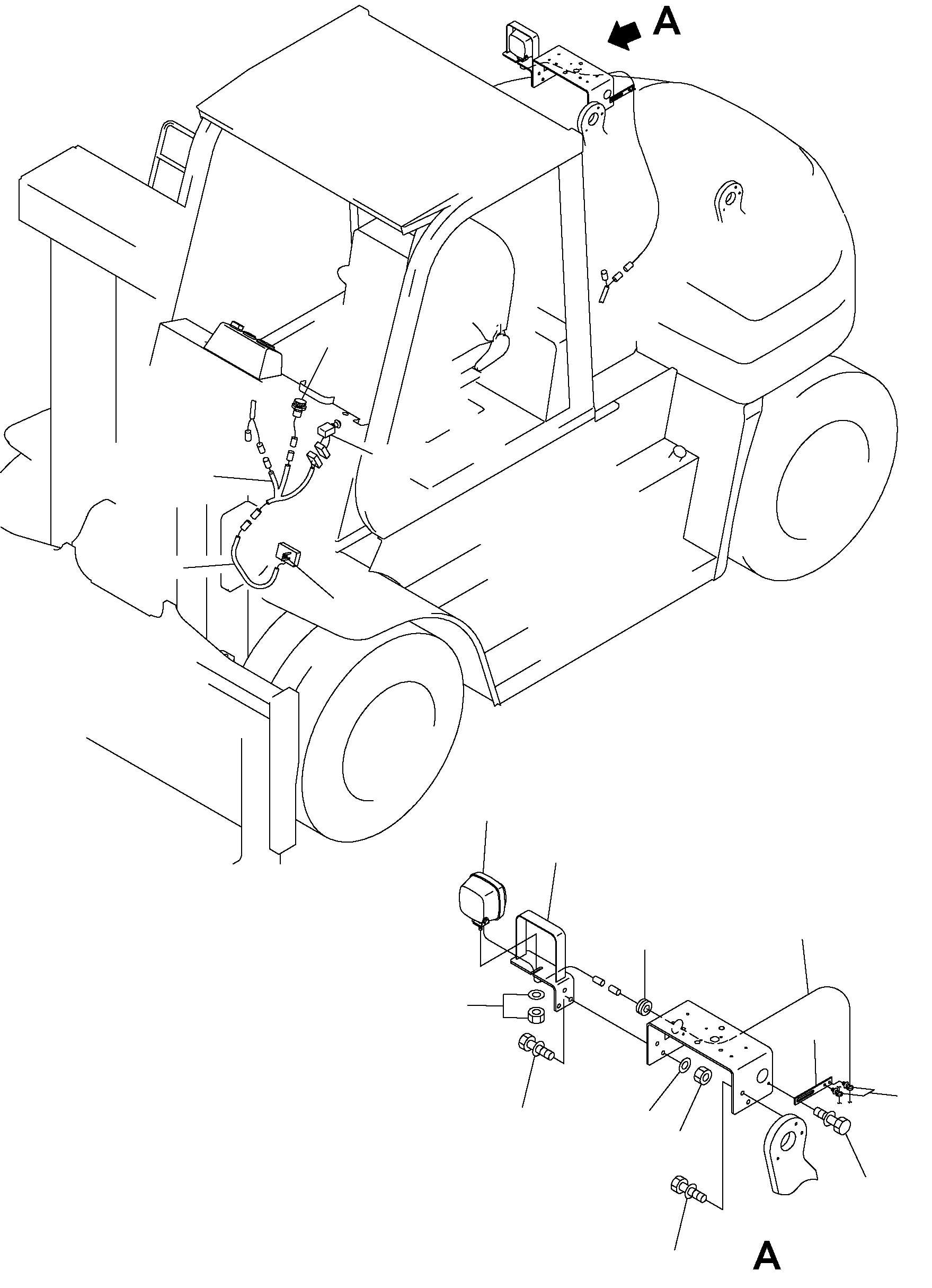 Выключатель 08061-70022 KOMATSU