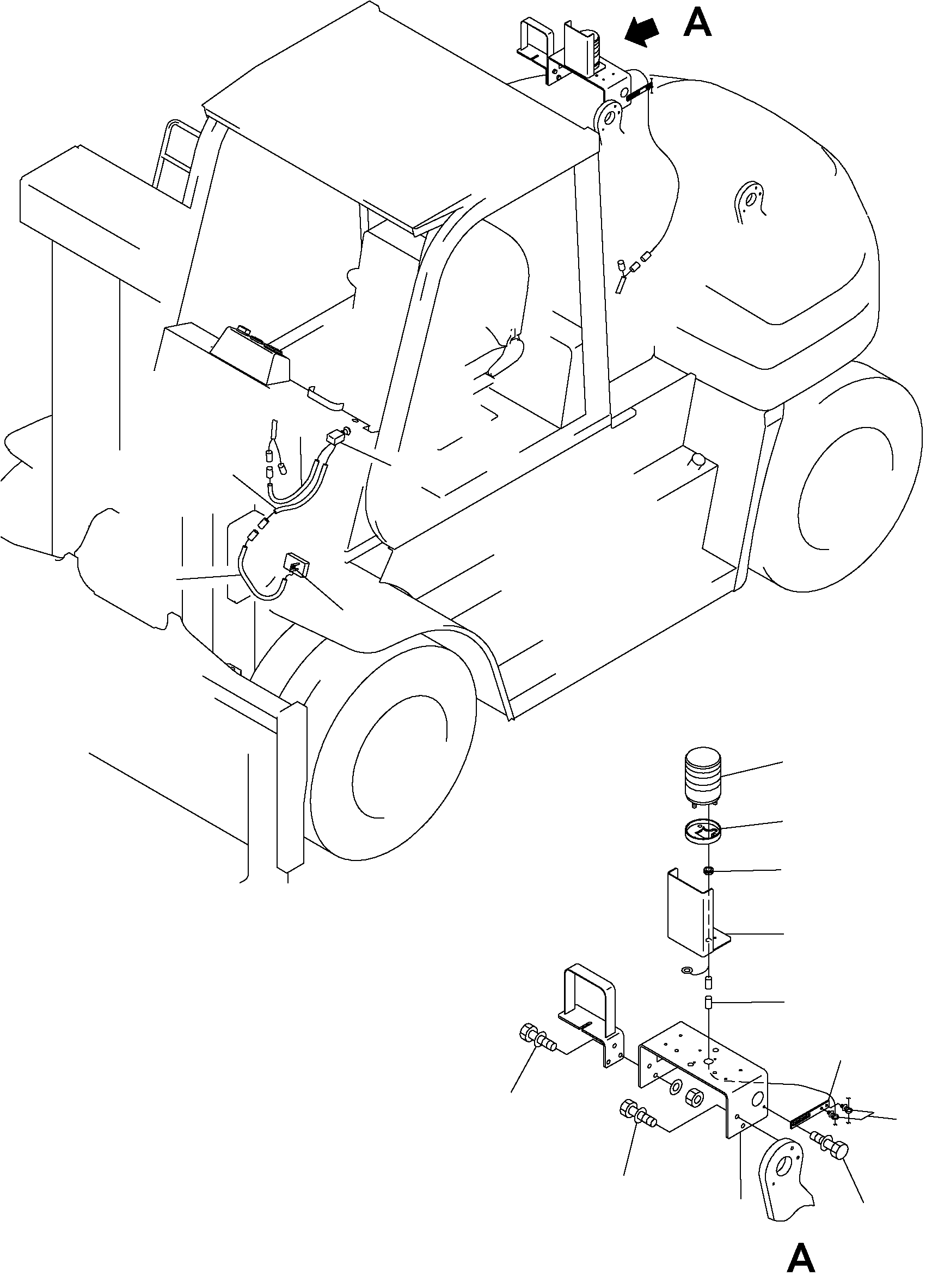 Резиновый элемент 3EB-56-35490 KOMATSU