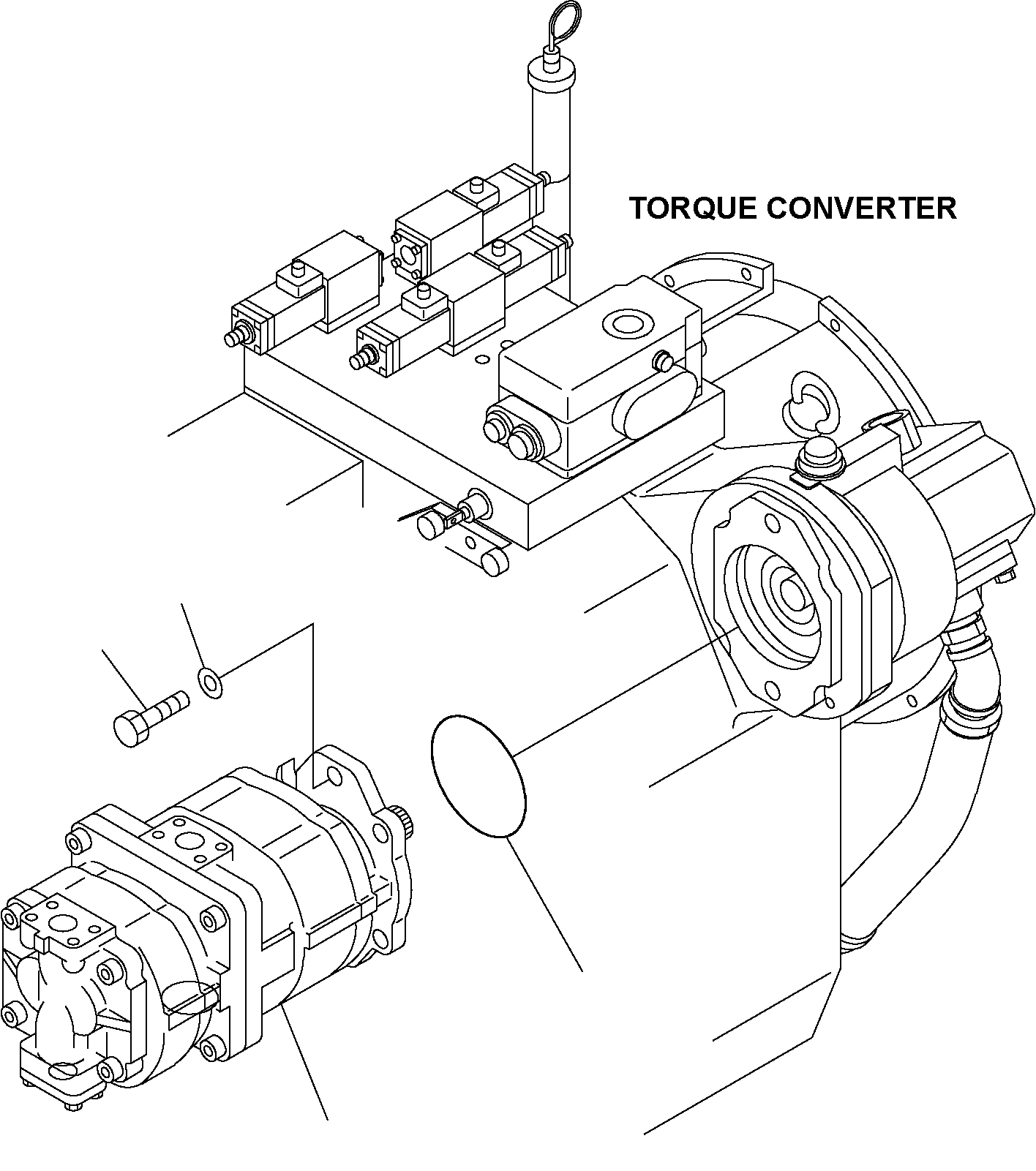 PUMP ASSY 3FE-60-32110 KOMATSU