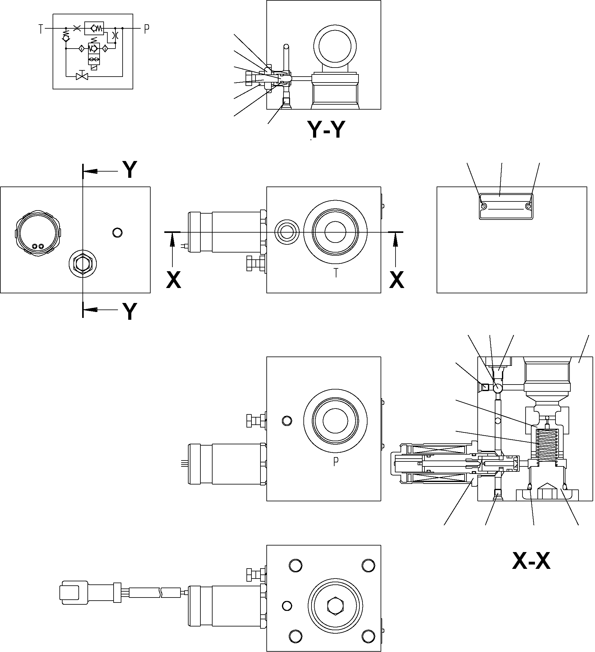 Электромагнитный клапан NS16476-10100 KOMATSU