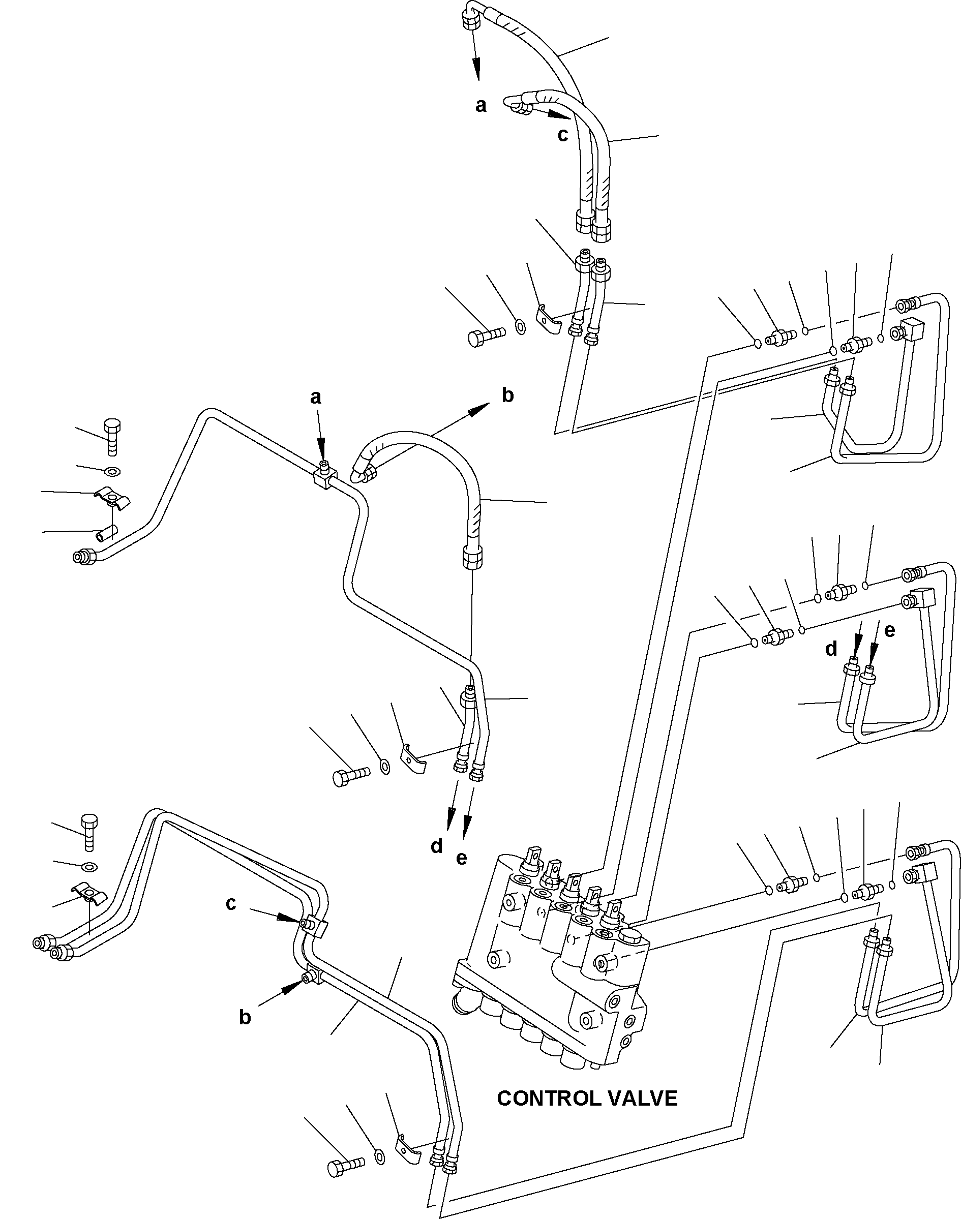 Шланг 07629-003A4 KOMATSU
