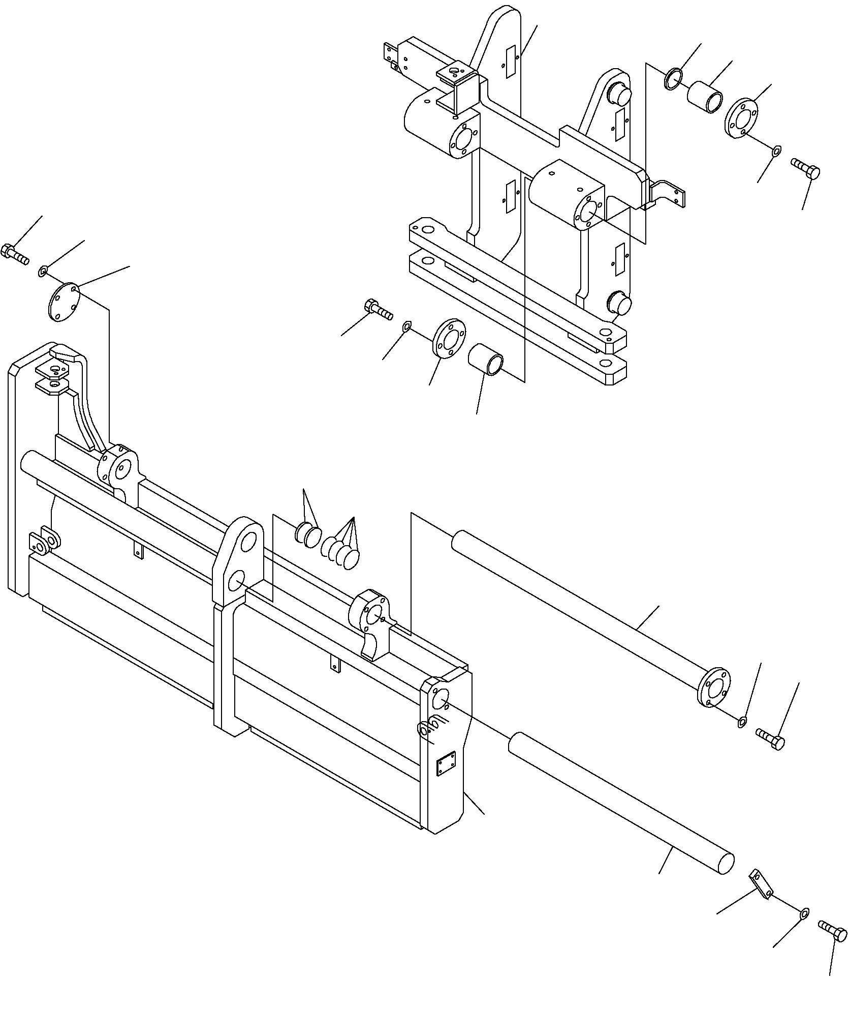 ROLLER SUPPORT 45E-4FH-5210UE KOMATSU