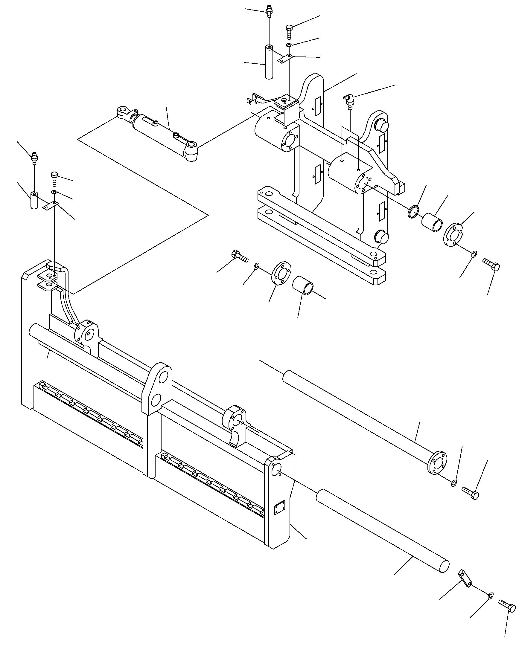 ROLLER SUPPORT 45E-1FS-5210UE KOMATSU