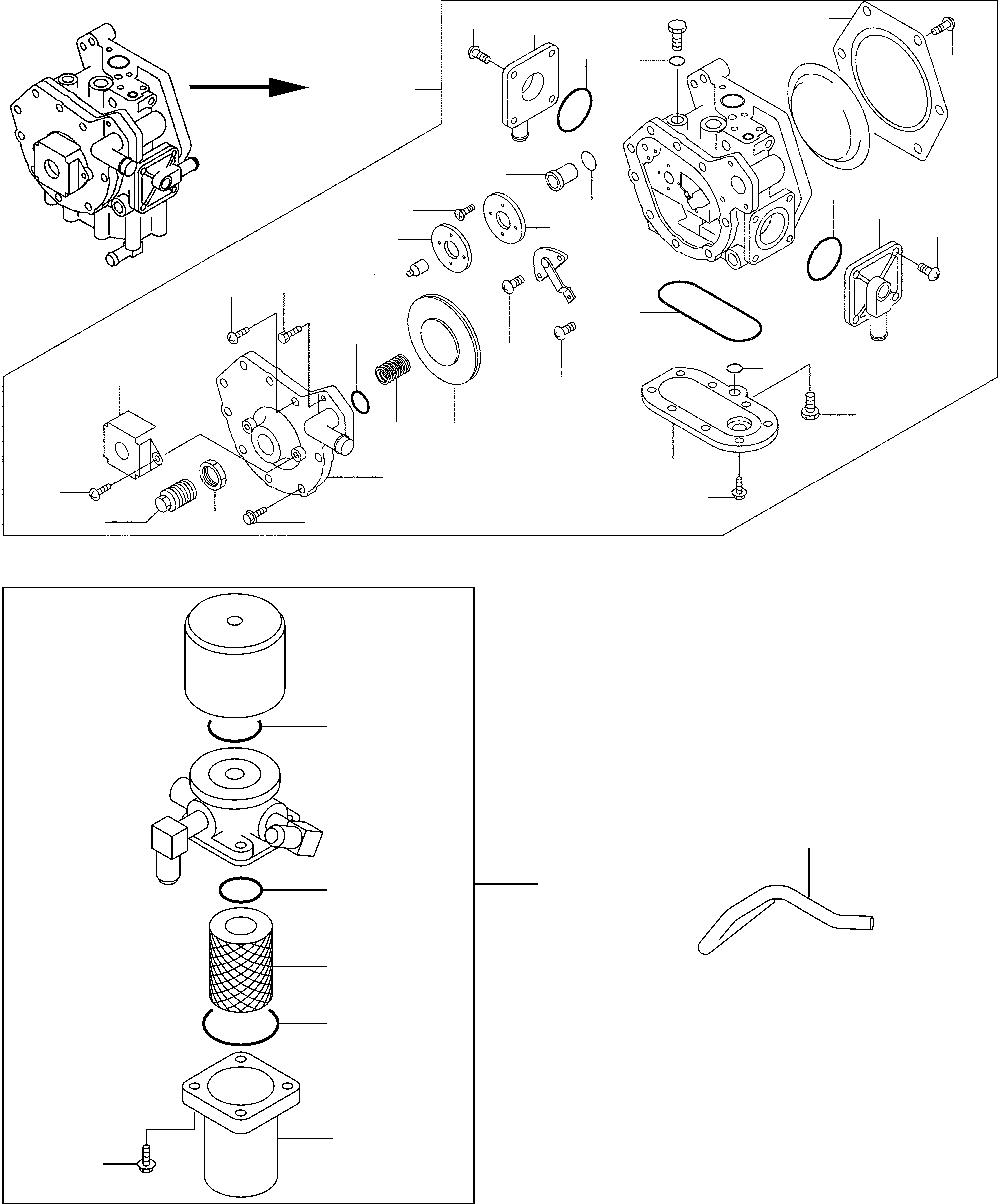 VAPORIZER ASSY 16310-GU20A KOMATSU
