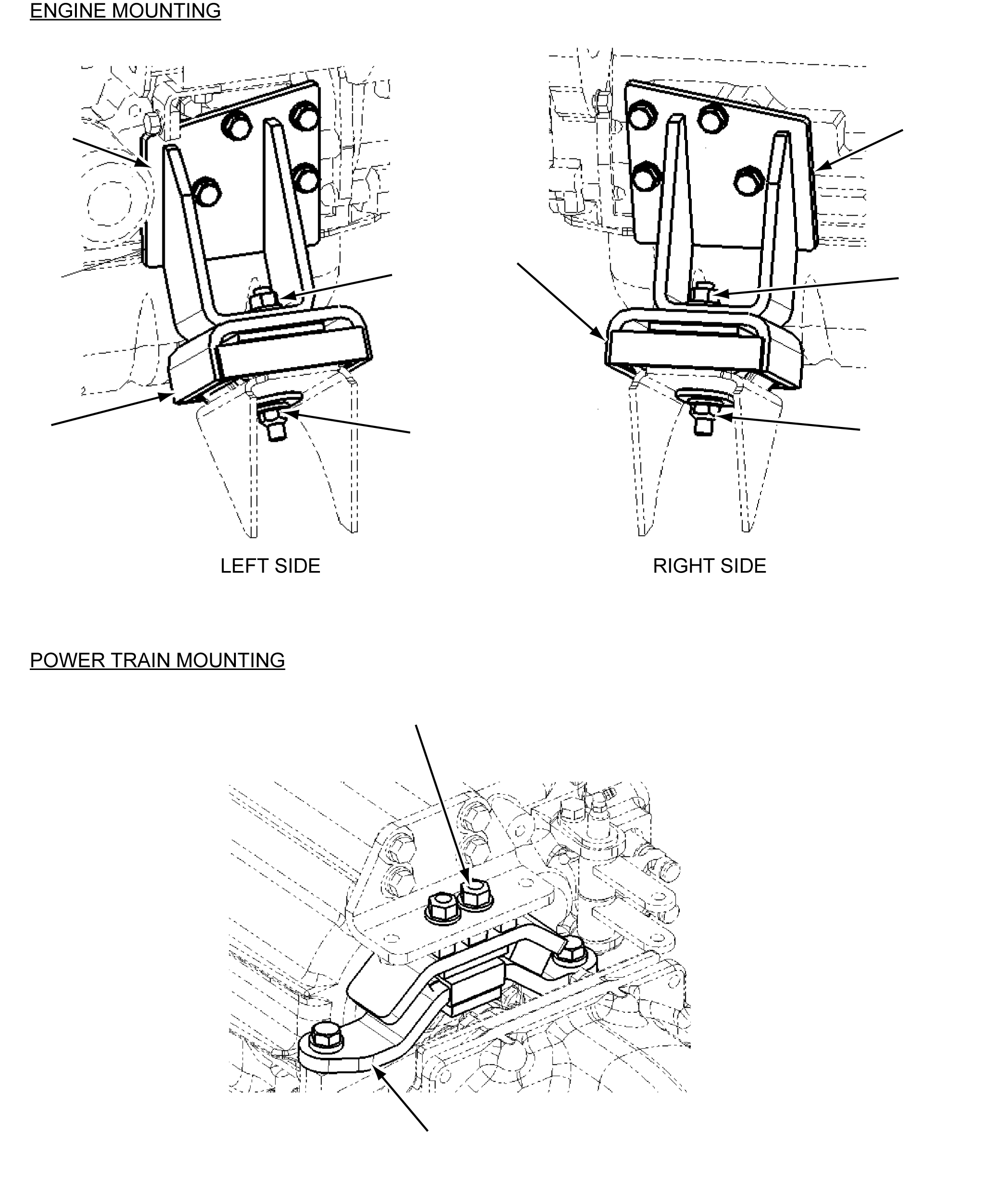 BRACKET, RH 3EB-01-52122 KOMATSU