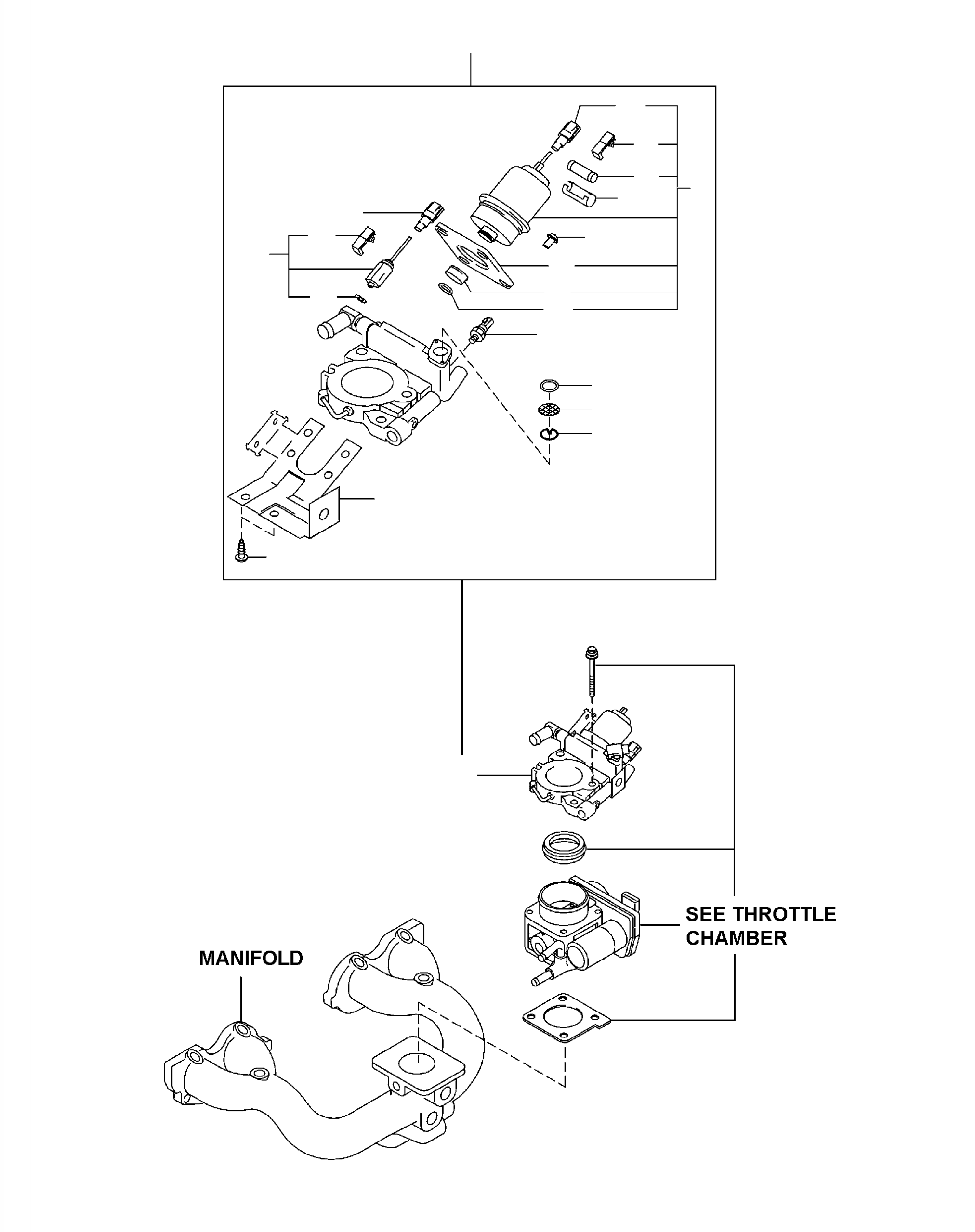 HOLDER, LPG INJECTOR (K25) 16610-GS18A KOMATSU
