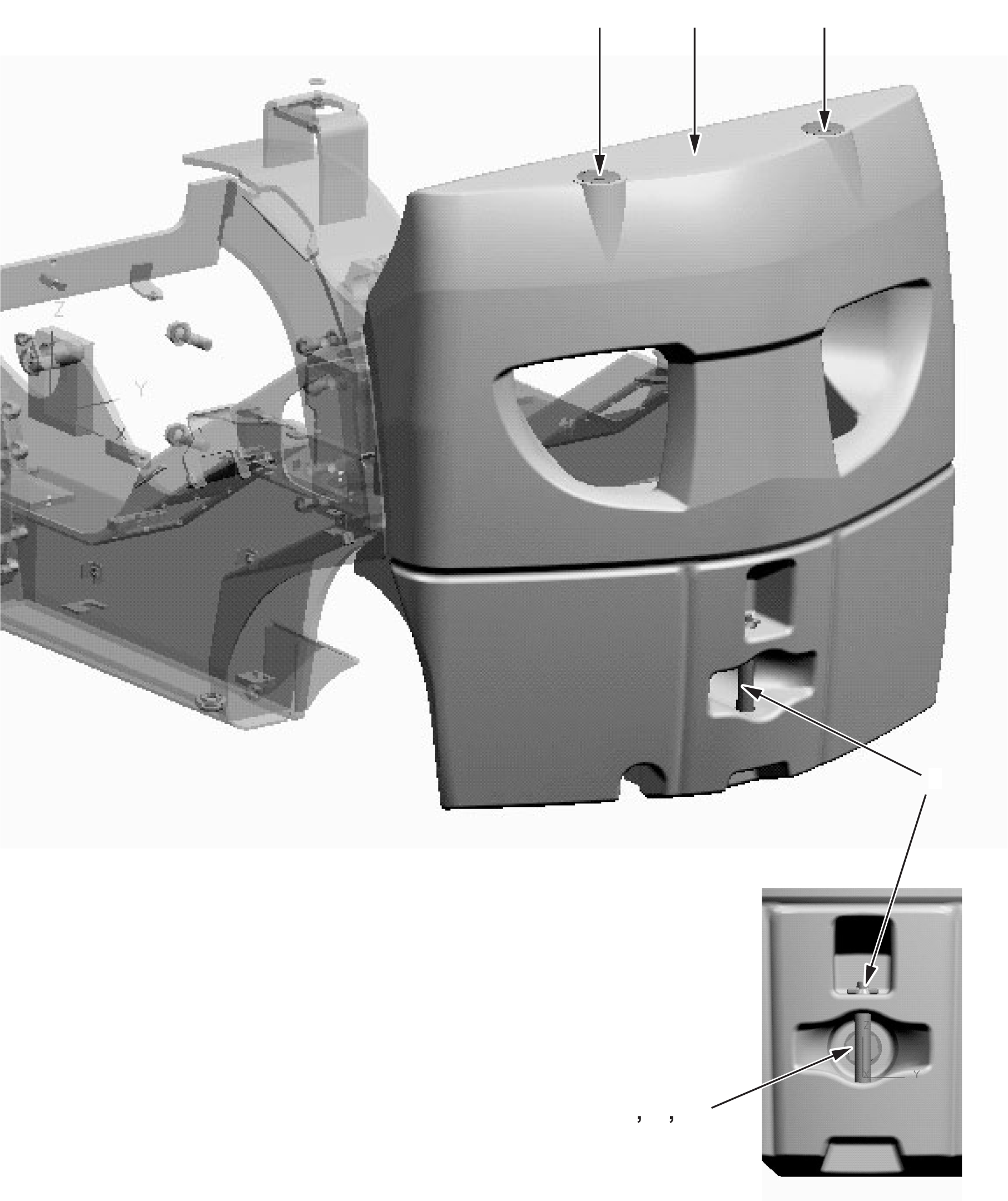 COUNTERWEIGHT (3.0T) 3EB-43-A7461 KOMATSU