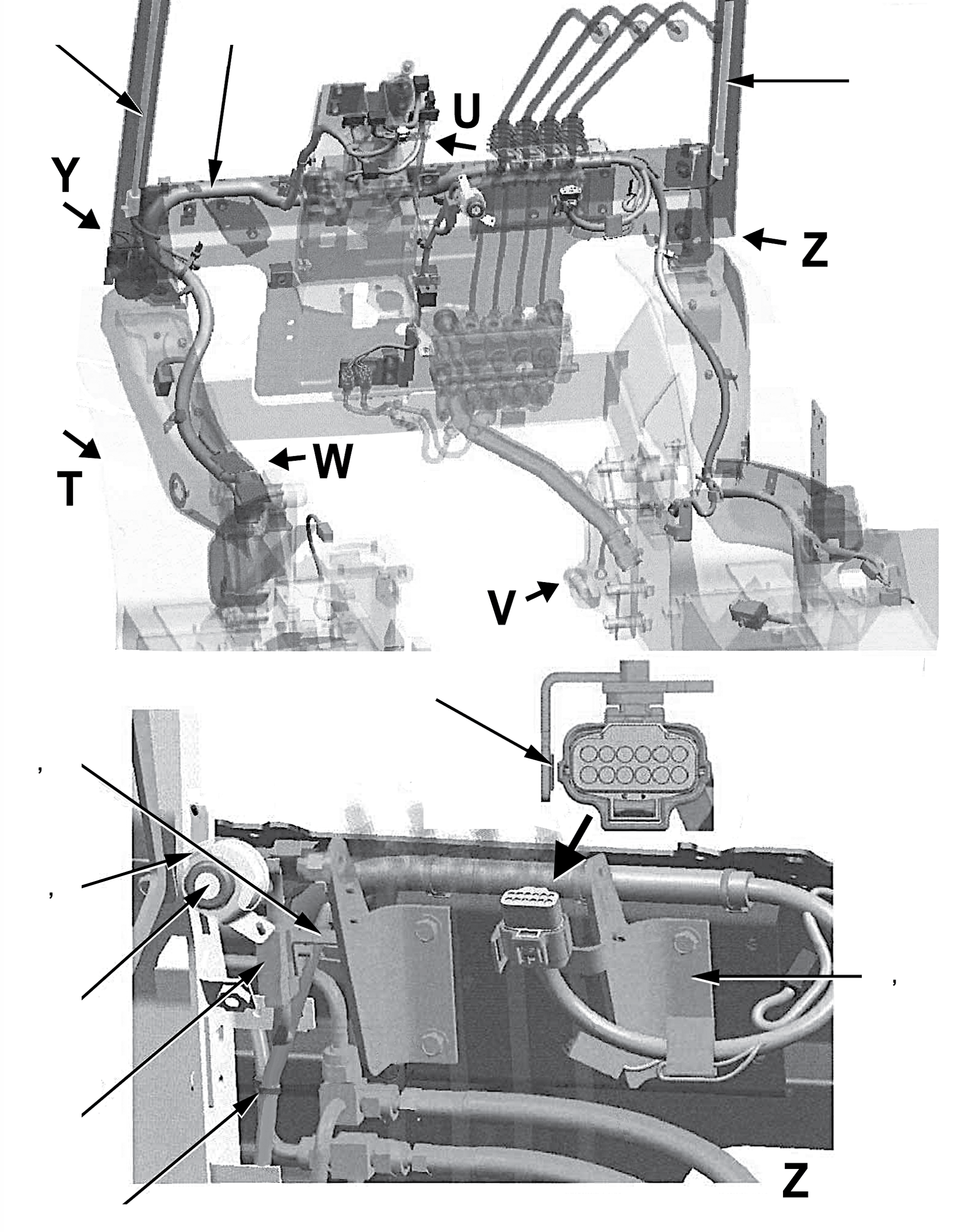 DASHBOARD HARNESS (DIESEL ENGINE) 3EB-55-A7462 KOMATSU