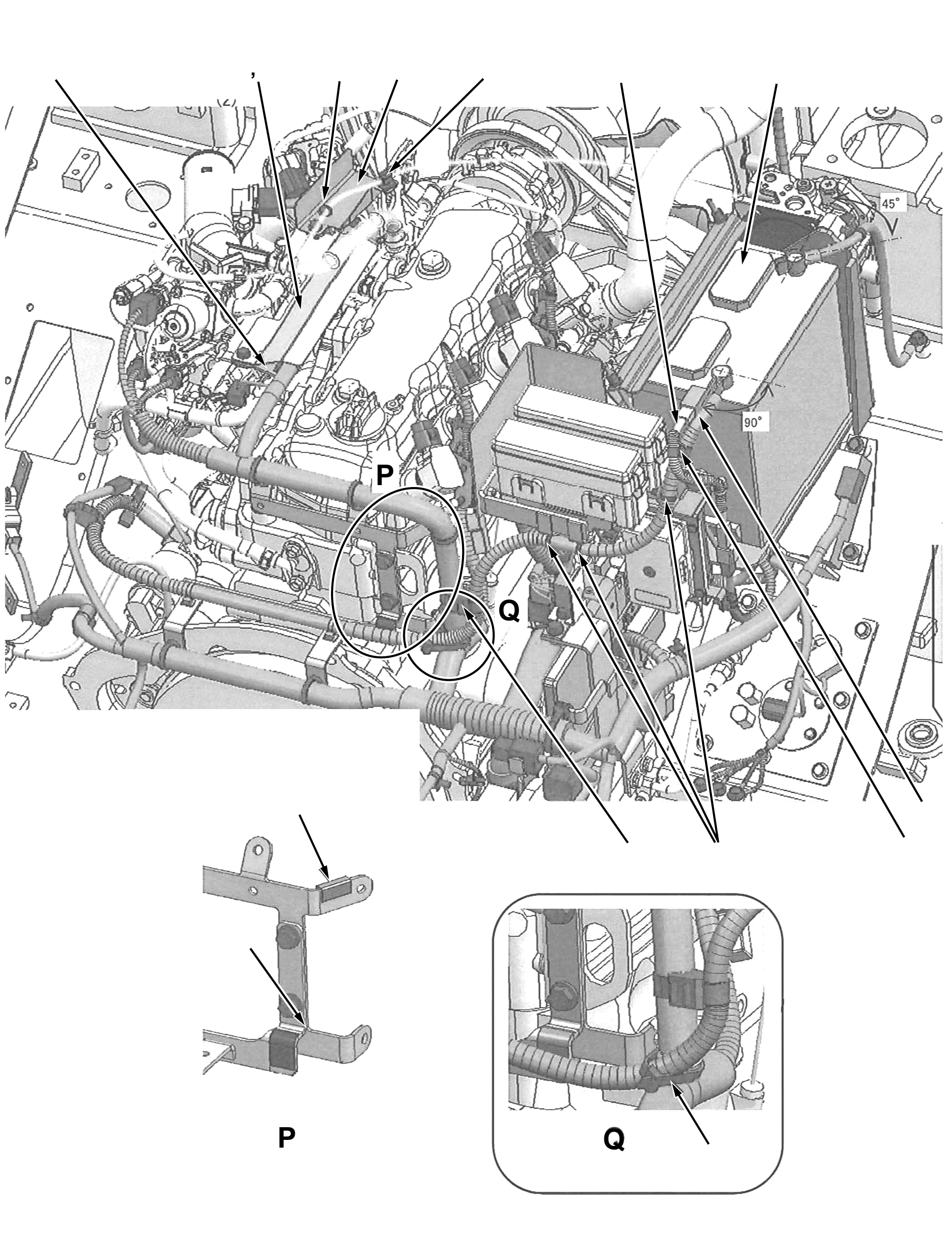 Хомут 3EB-56-A7730 KOMATSU