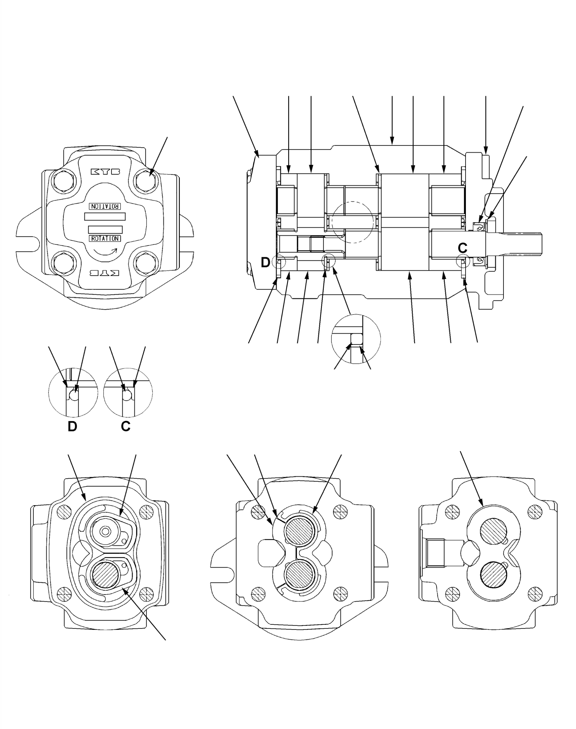 Корпус KBB5912-22011 KOMATSU