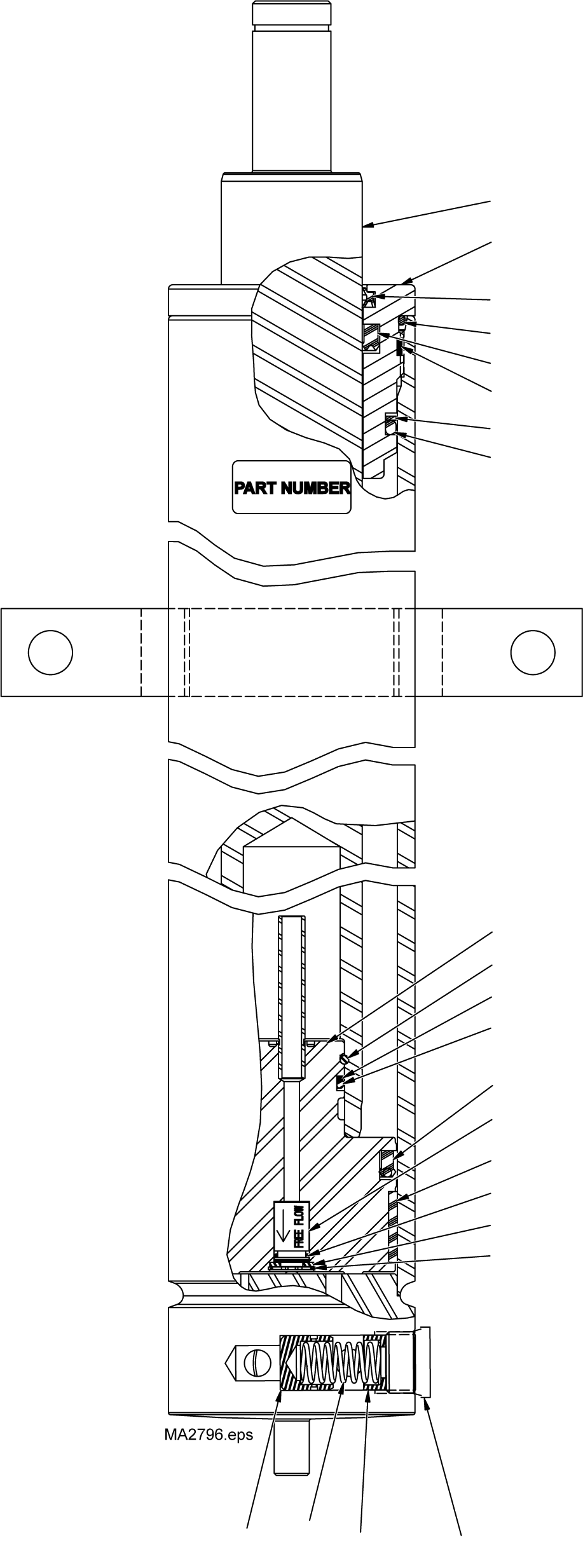 Комплект уплотнений CC1003364 KOMATSU