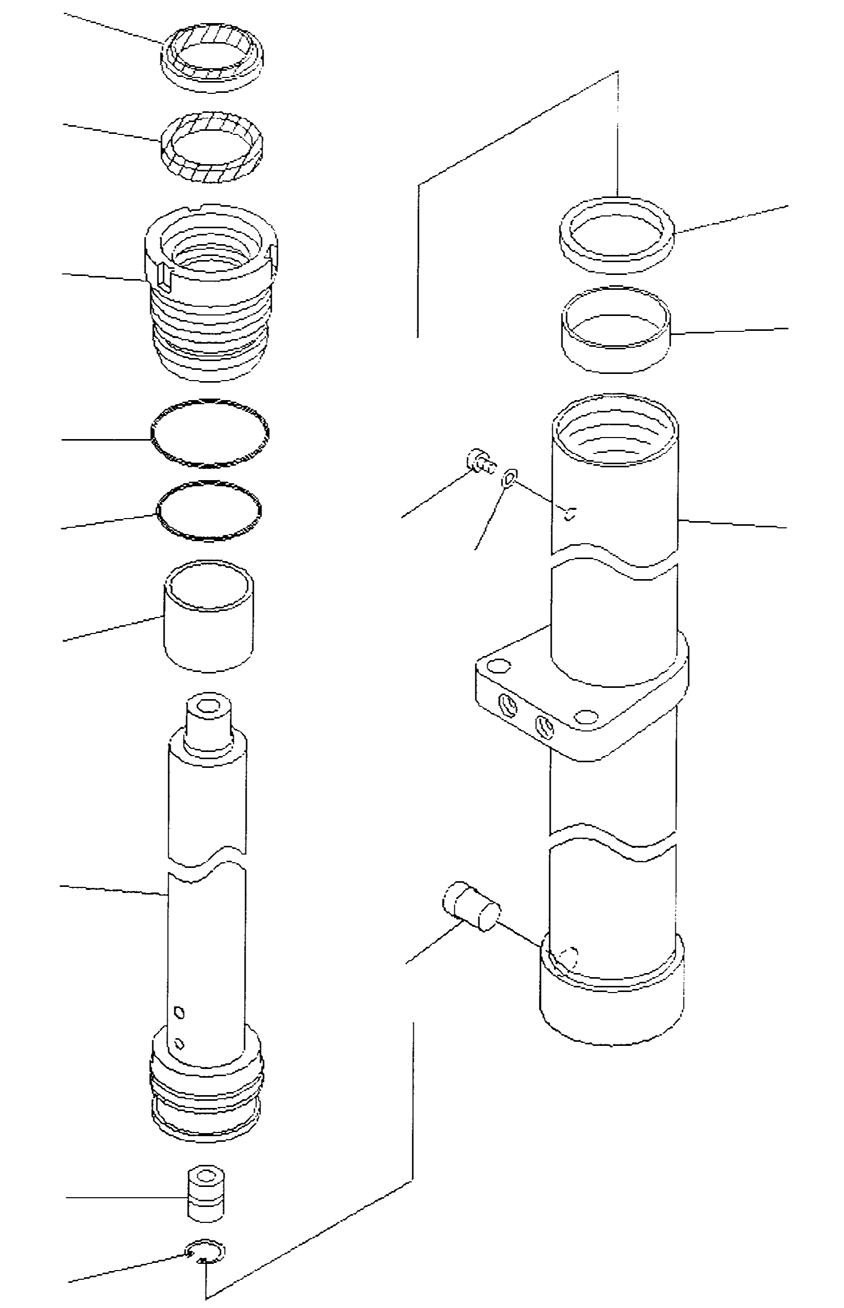 REPAIR KIT, LIFT CYLINDER 30B-63-05070 KOMATSU