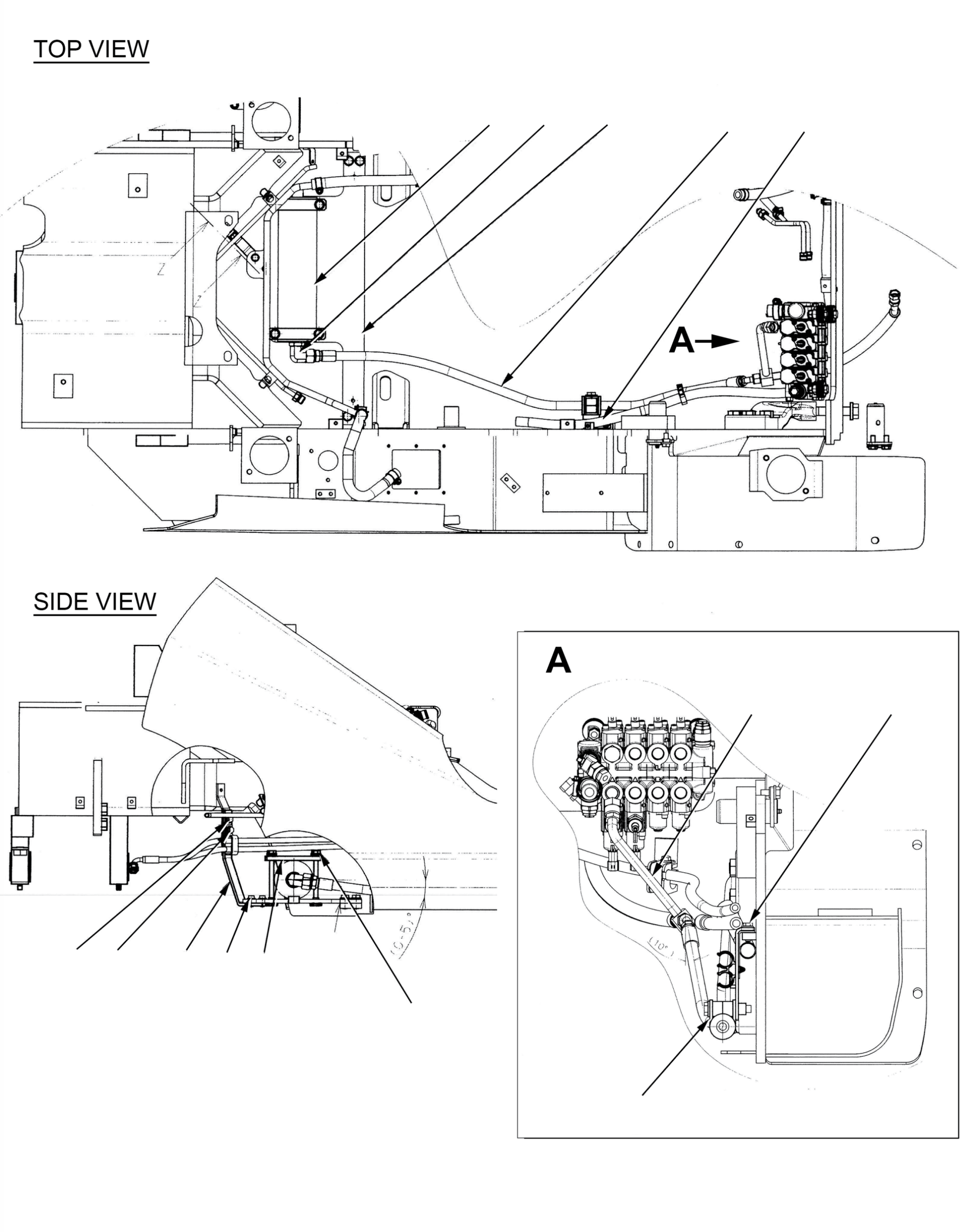 PIPE (REPLACES LIFT HOSE) 3EB-61-A7331 KOMATSU