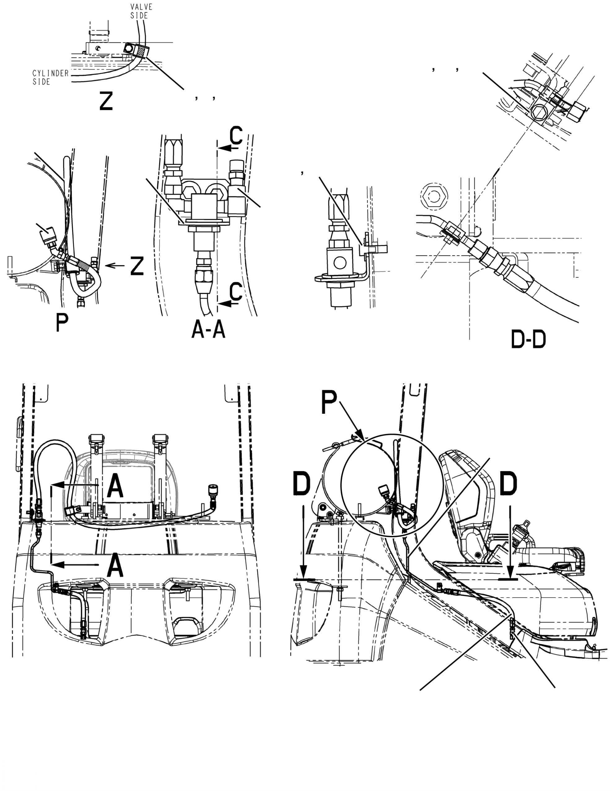 Клапан 3EA-05-A7940 KOMATSU