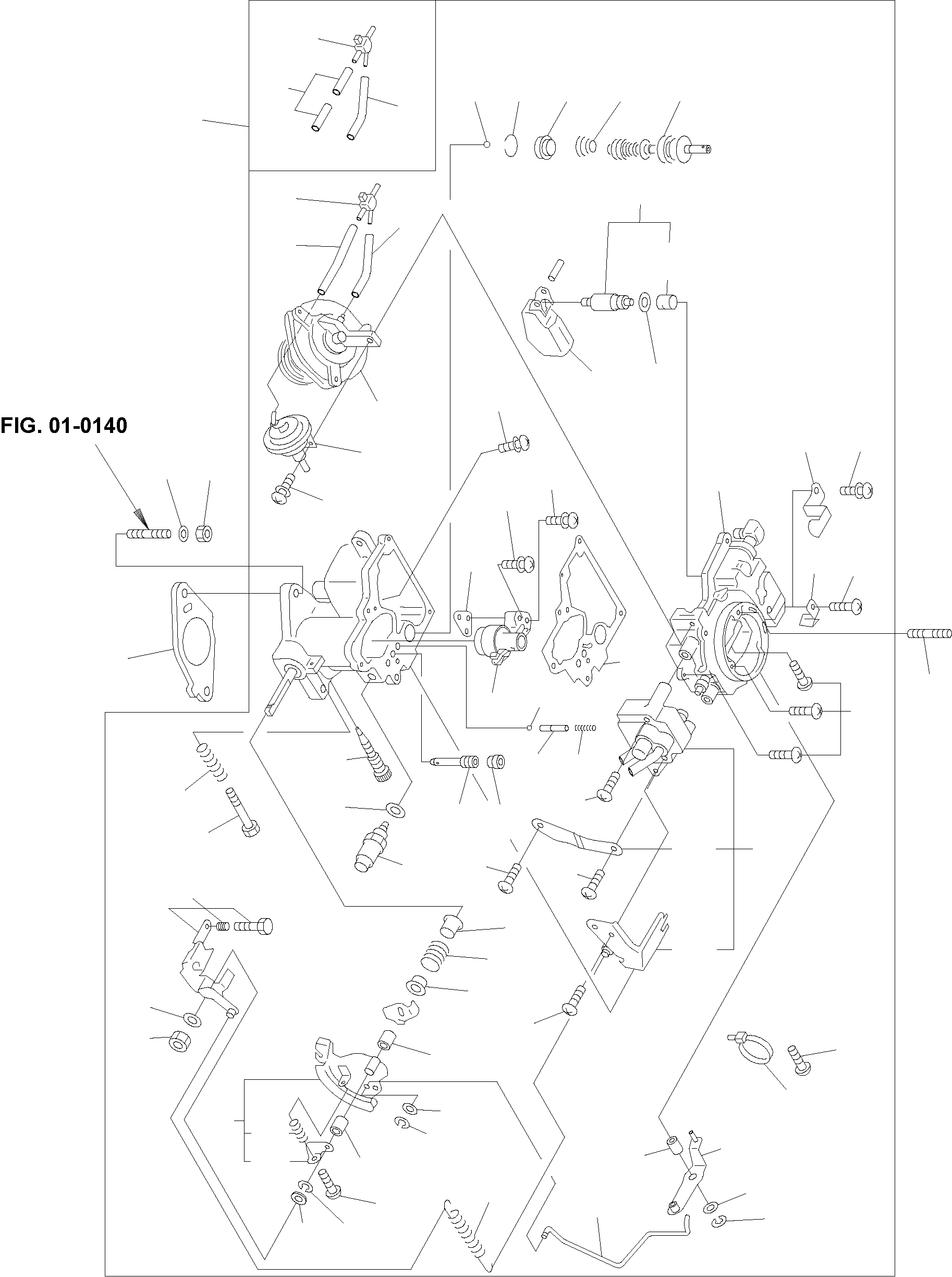 SCREW KIT 16475-FU010 KOMATSU