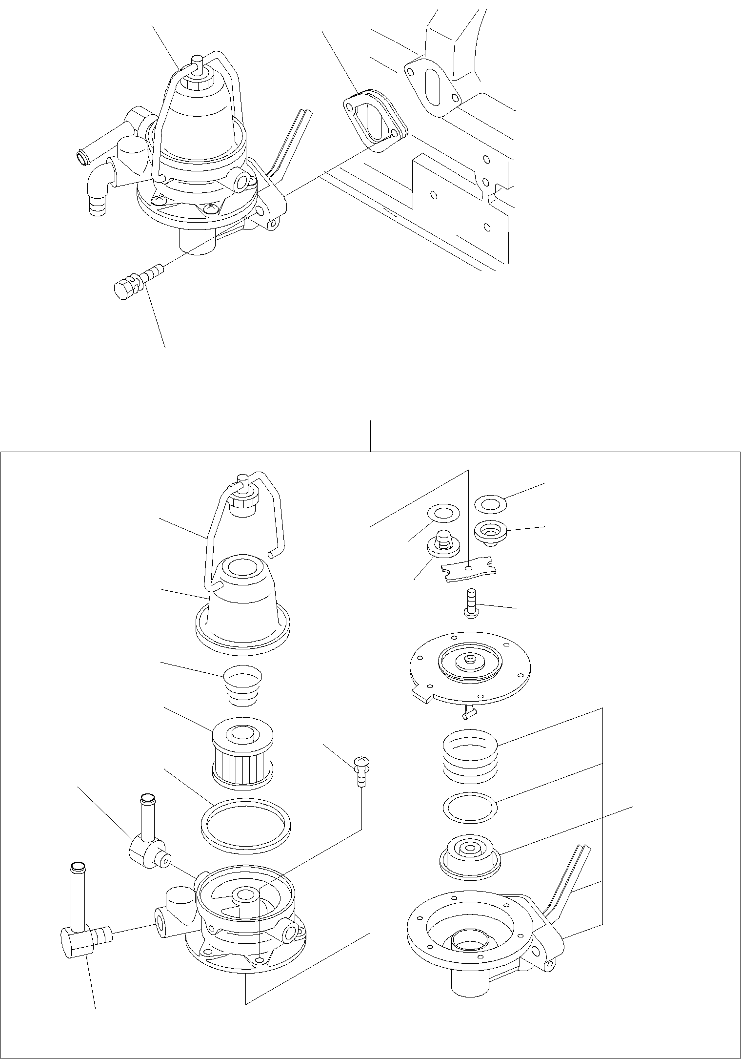 PUMP, FUEL 17010-50K60 KOMATSU
