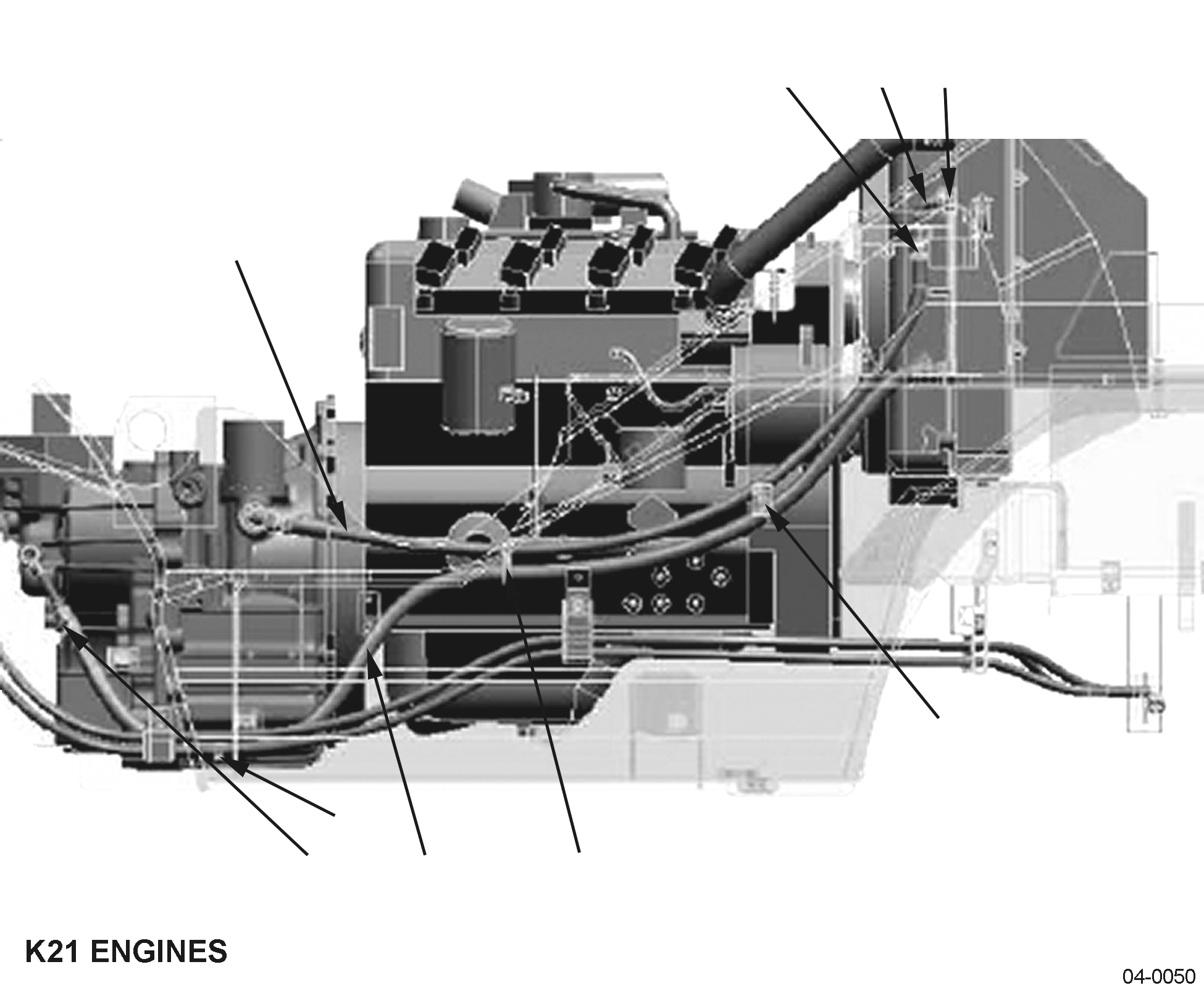 Шланг 3EB-04-48130 KOMATSU