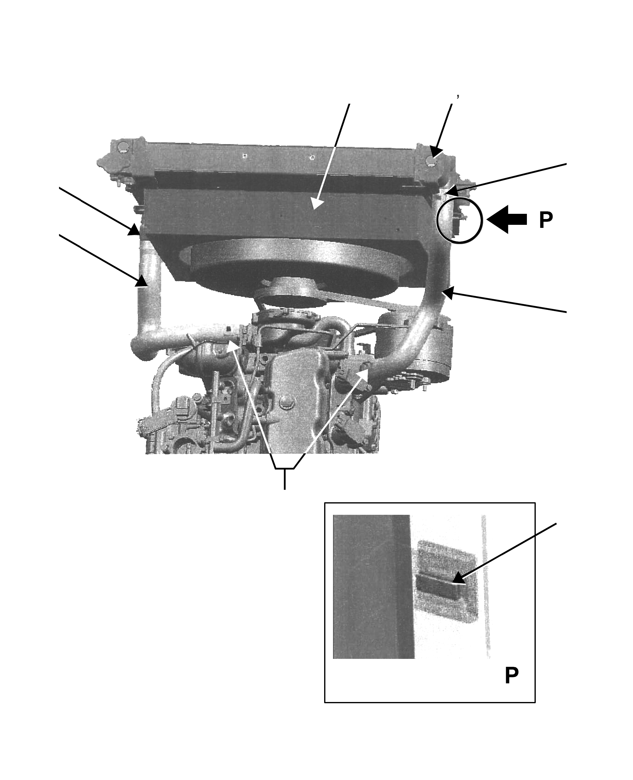 Шланг 3EB-04-A7281 KOMATSU