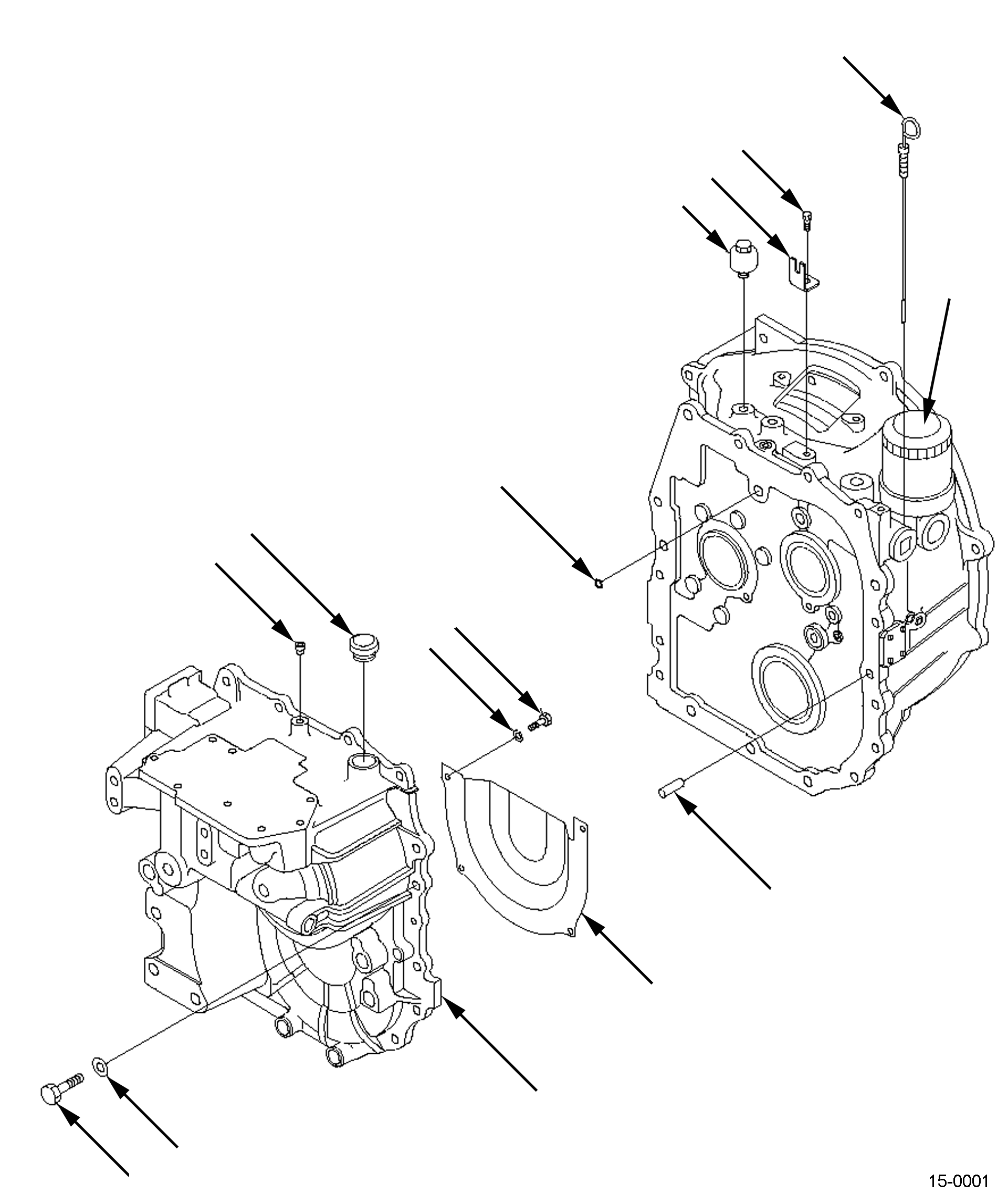 Корпус 3EB-15-51311 KOMATSU