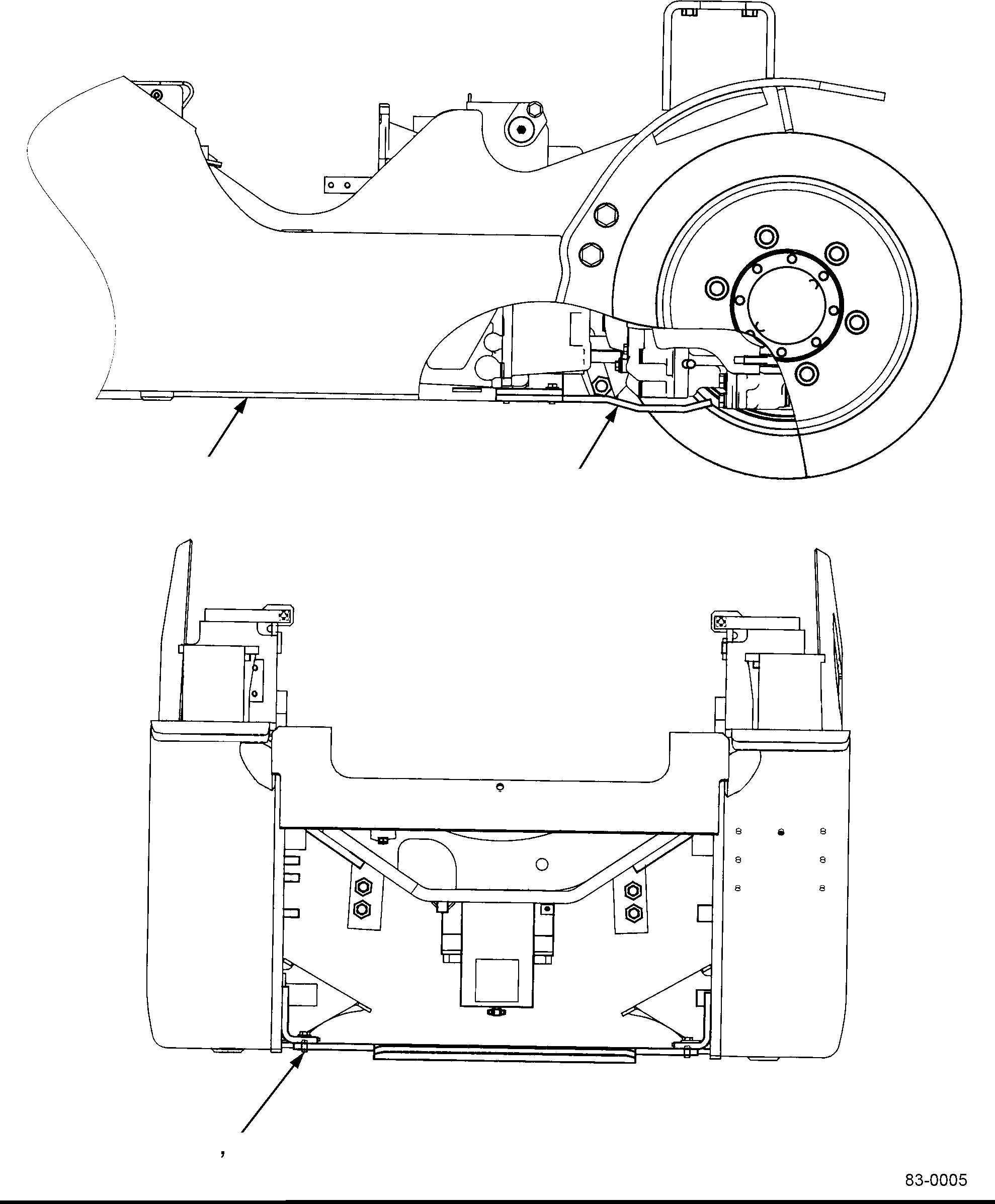SKID PLATE (ALL 2.0/2.5T) 3EB-52-A7350 KOMATSU