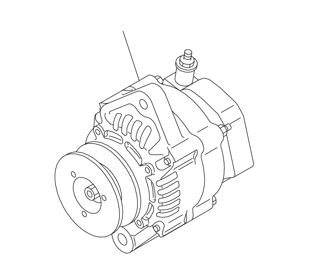 Генератор 600-861-1611 KOMATSU