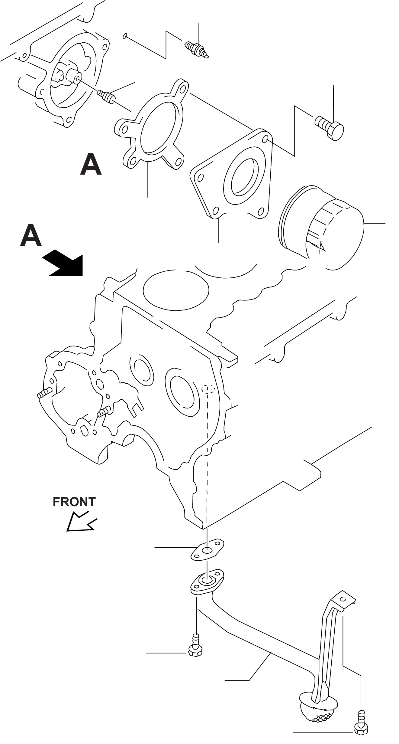 SEAL, OIL STRAINER 15053-VB000 KOMATSU