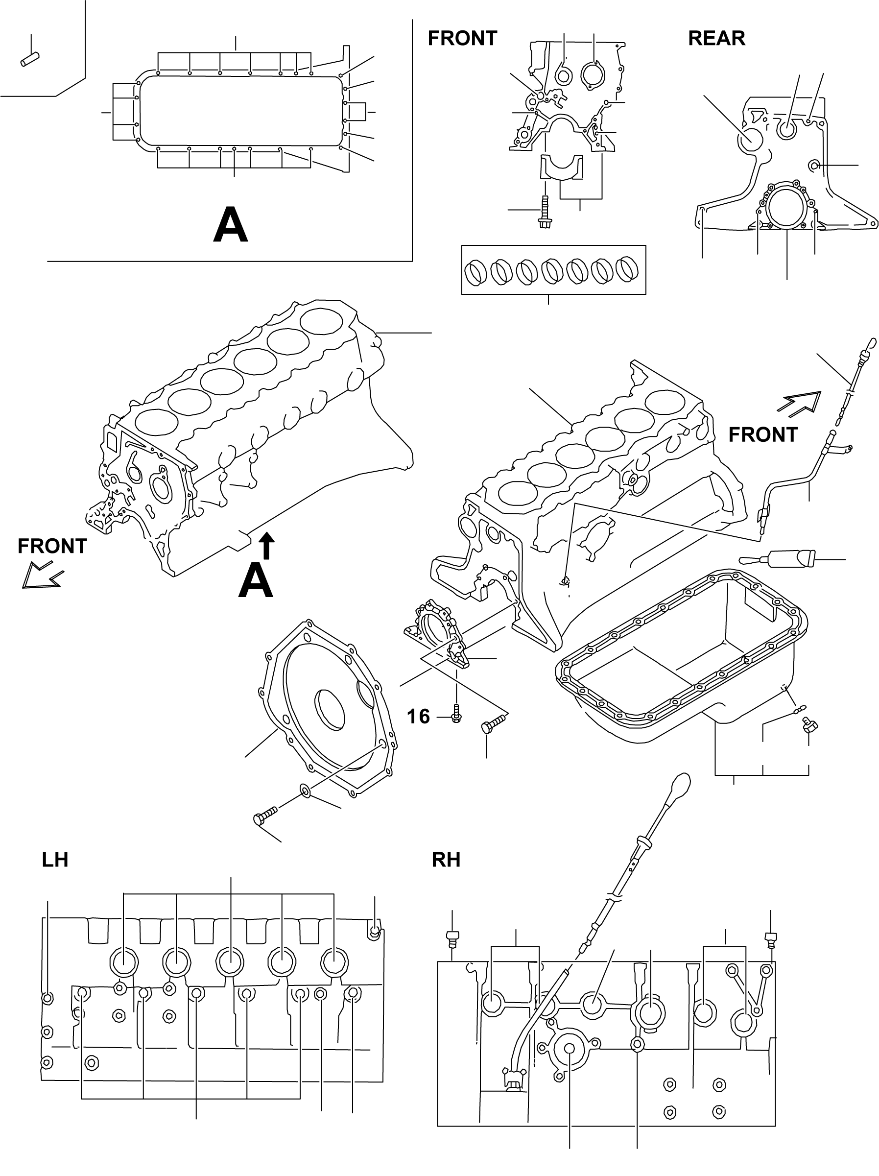 Болт 11035-VB500 KOMATSU