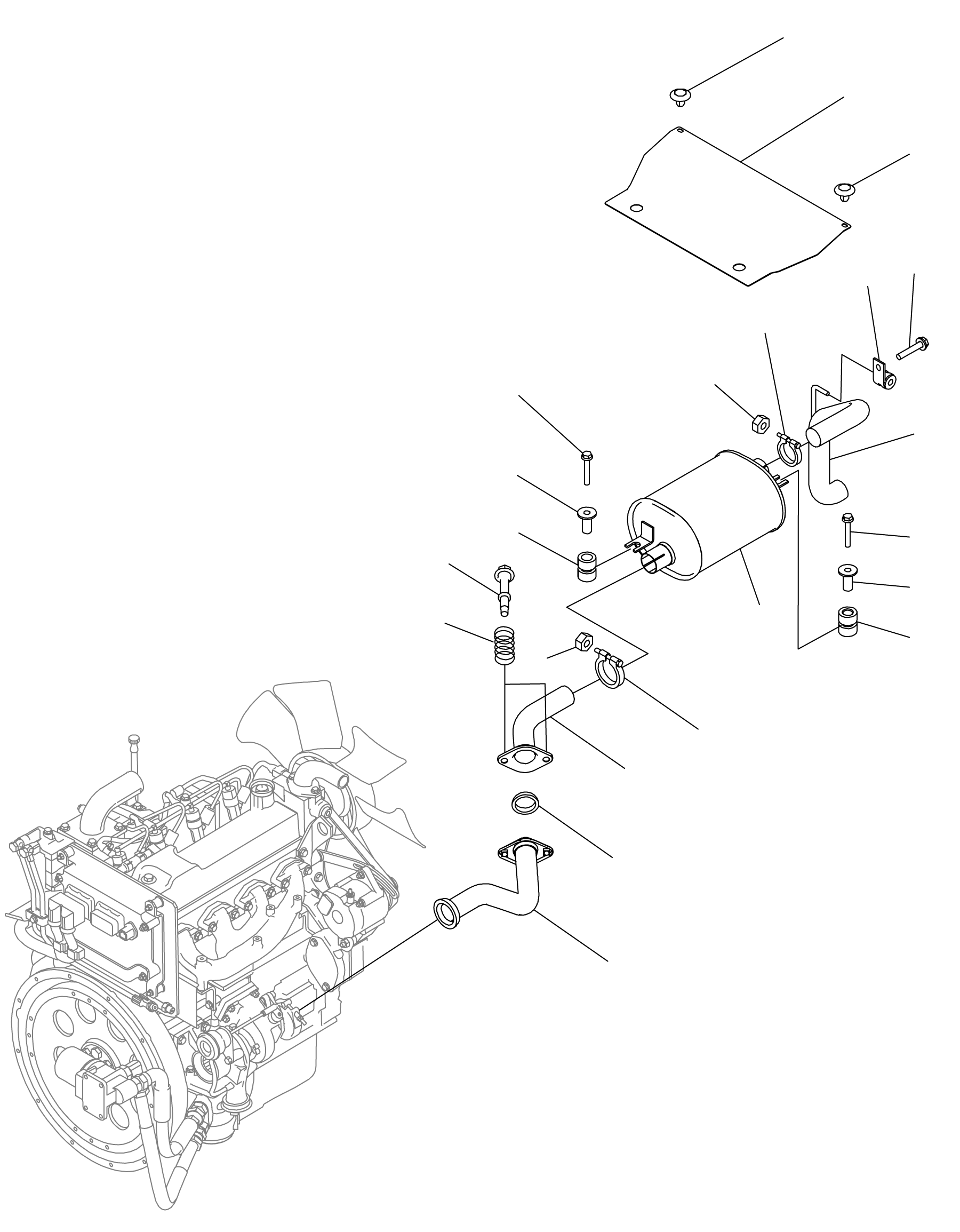 Крышка 3EC-03-52730 KOMATSU
