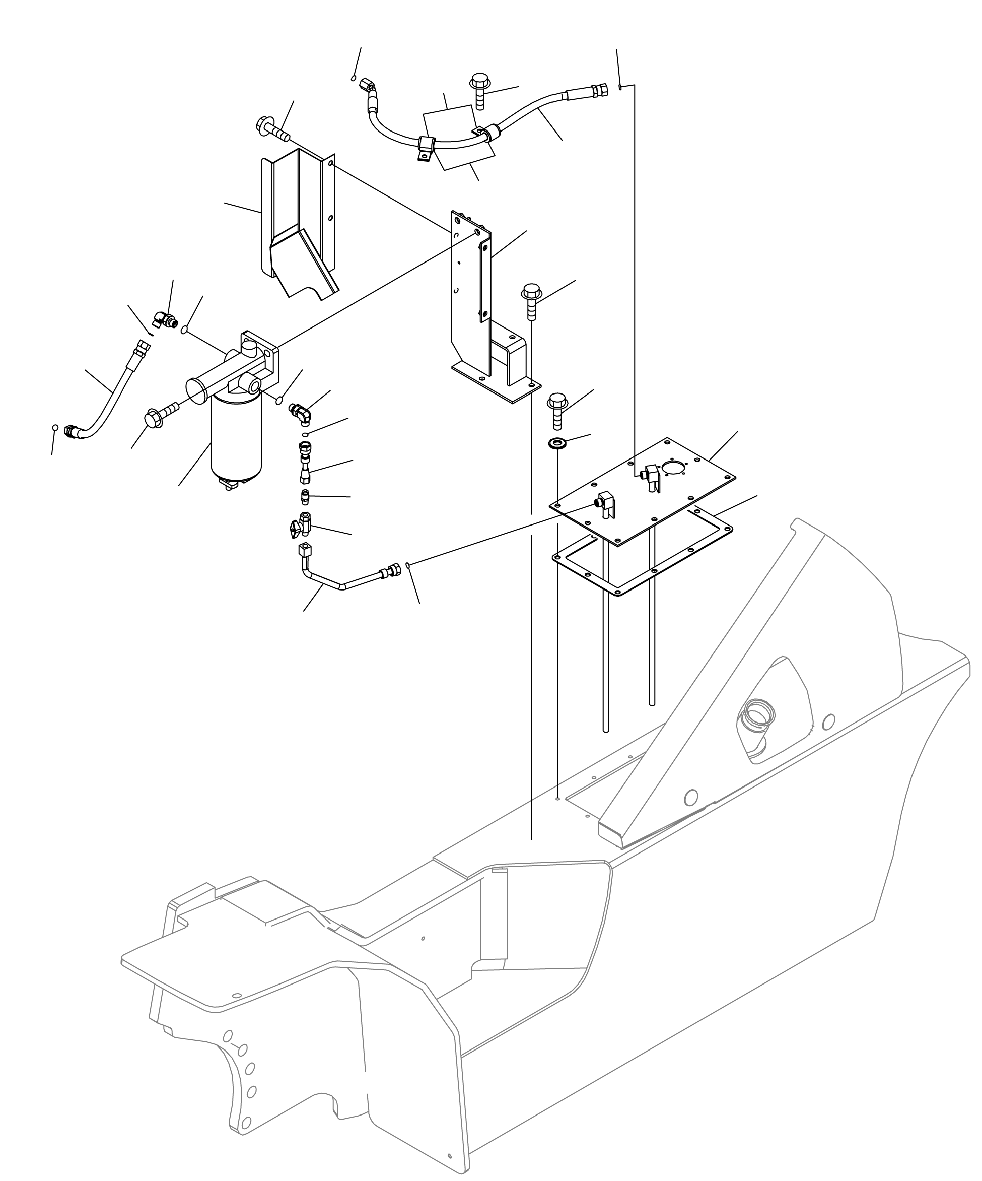 Шланг 3EC-05-A7250 KOMATSU