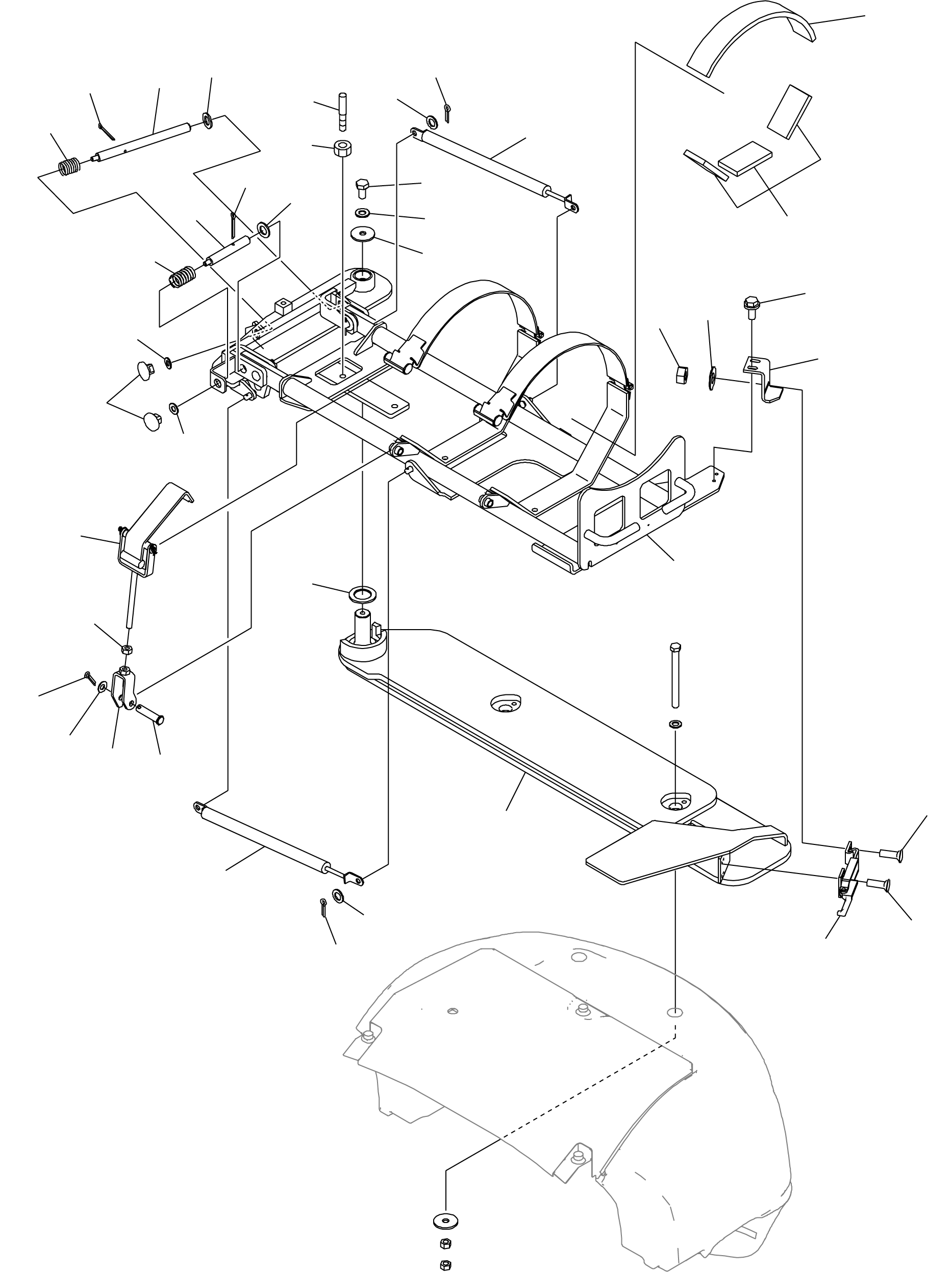 Резиновый элемент 3EB-05-52890 KOMATSU
