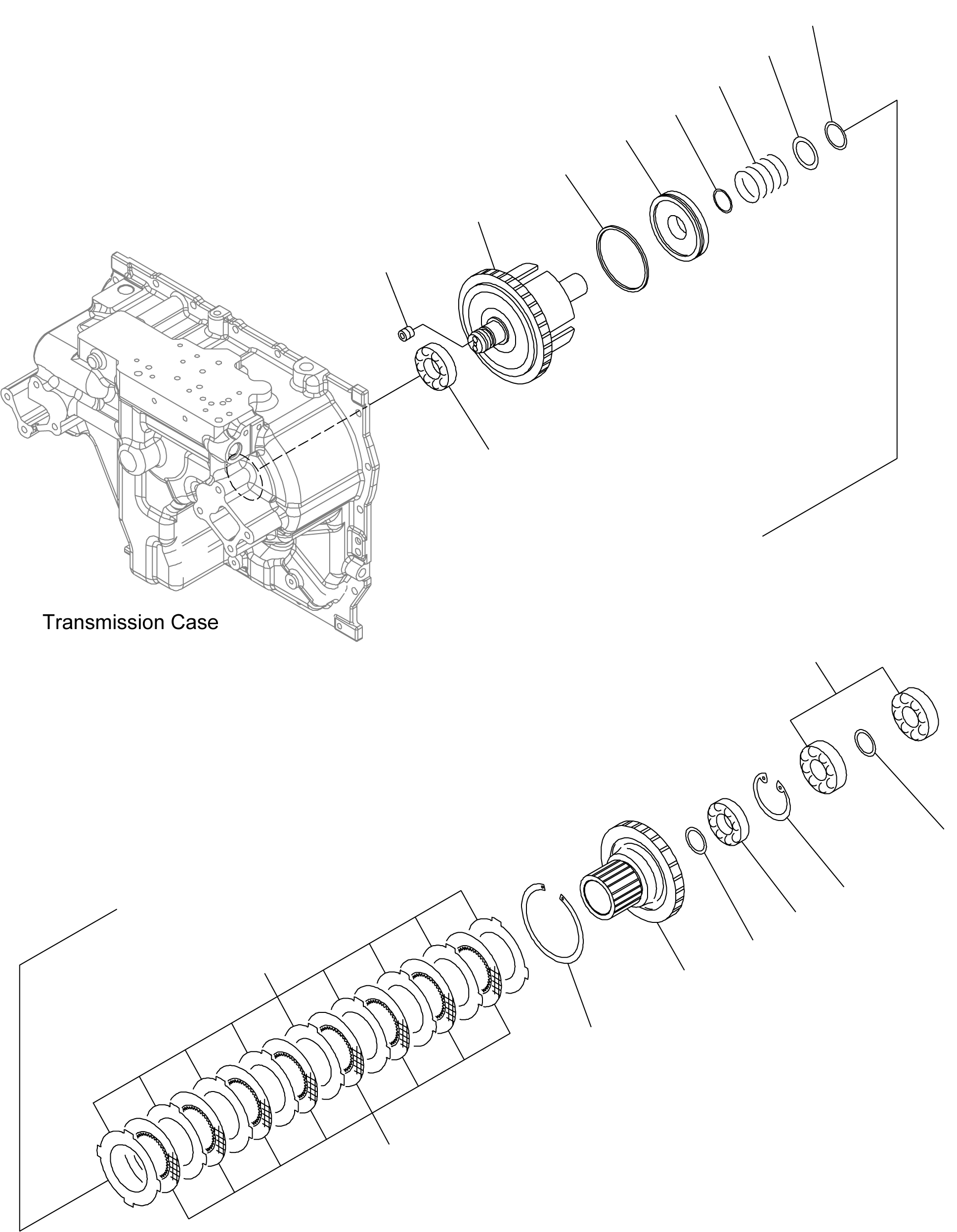 SHAFT ASSY, R1 37C-1TB-5070 KOMATSU