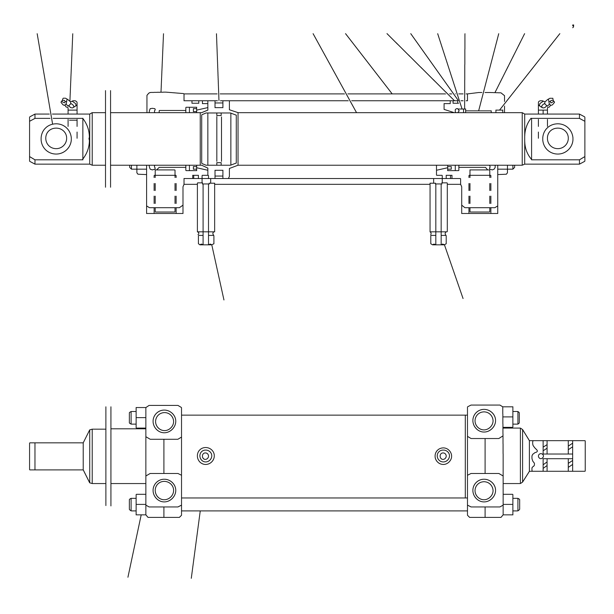 REPAIR KIT, POWER STEERING CYLINDER 30C-64-11272 KOMATSU