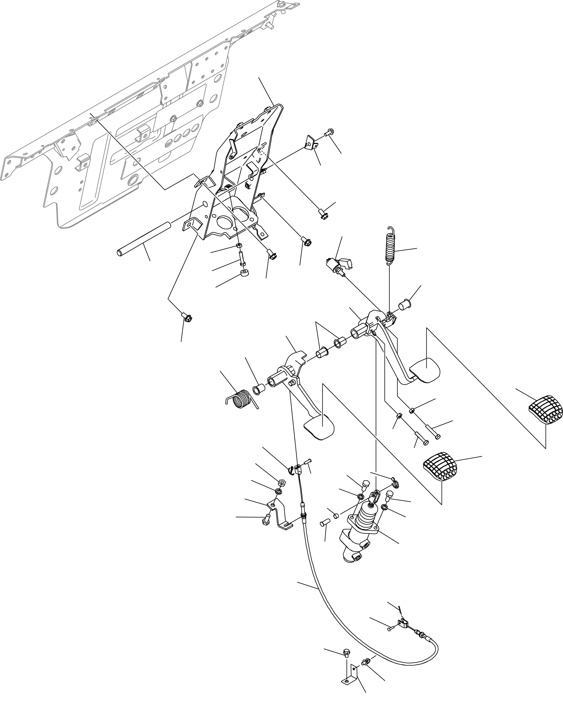 BRAKE VALVE ASSY 3EC-36-51142 KOMATSU