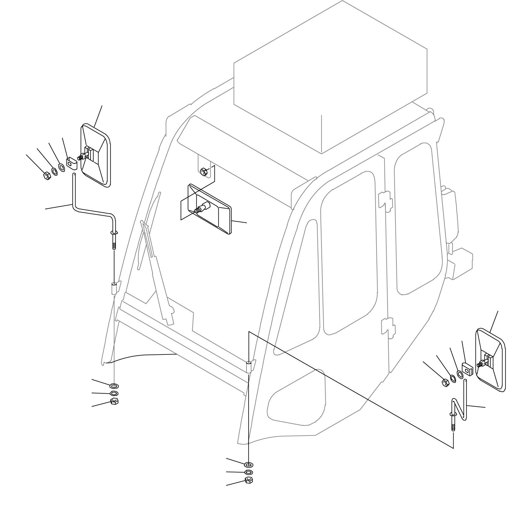 BRACKET V NYNKF00348 KOMATSU