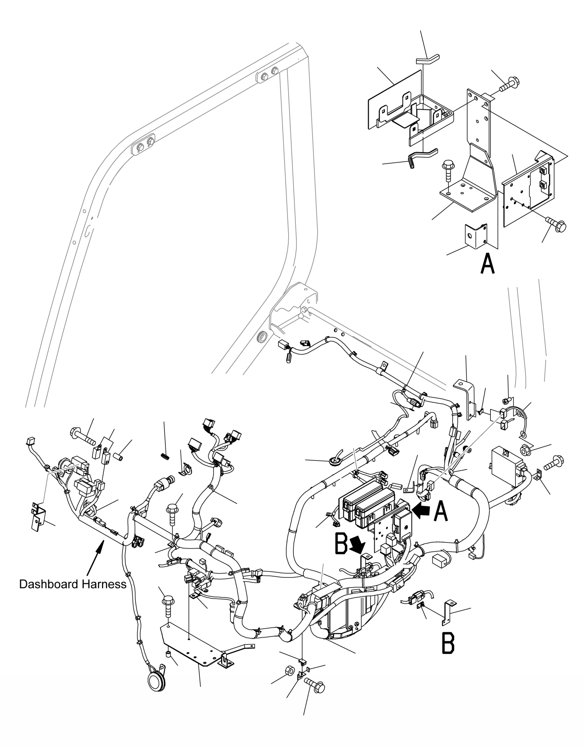 Хомут 3EC-55-56290 KOMATSU
