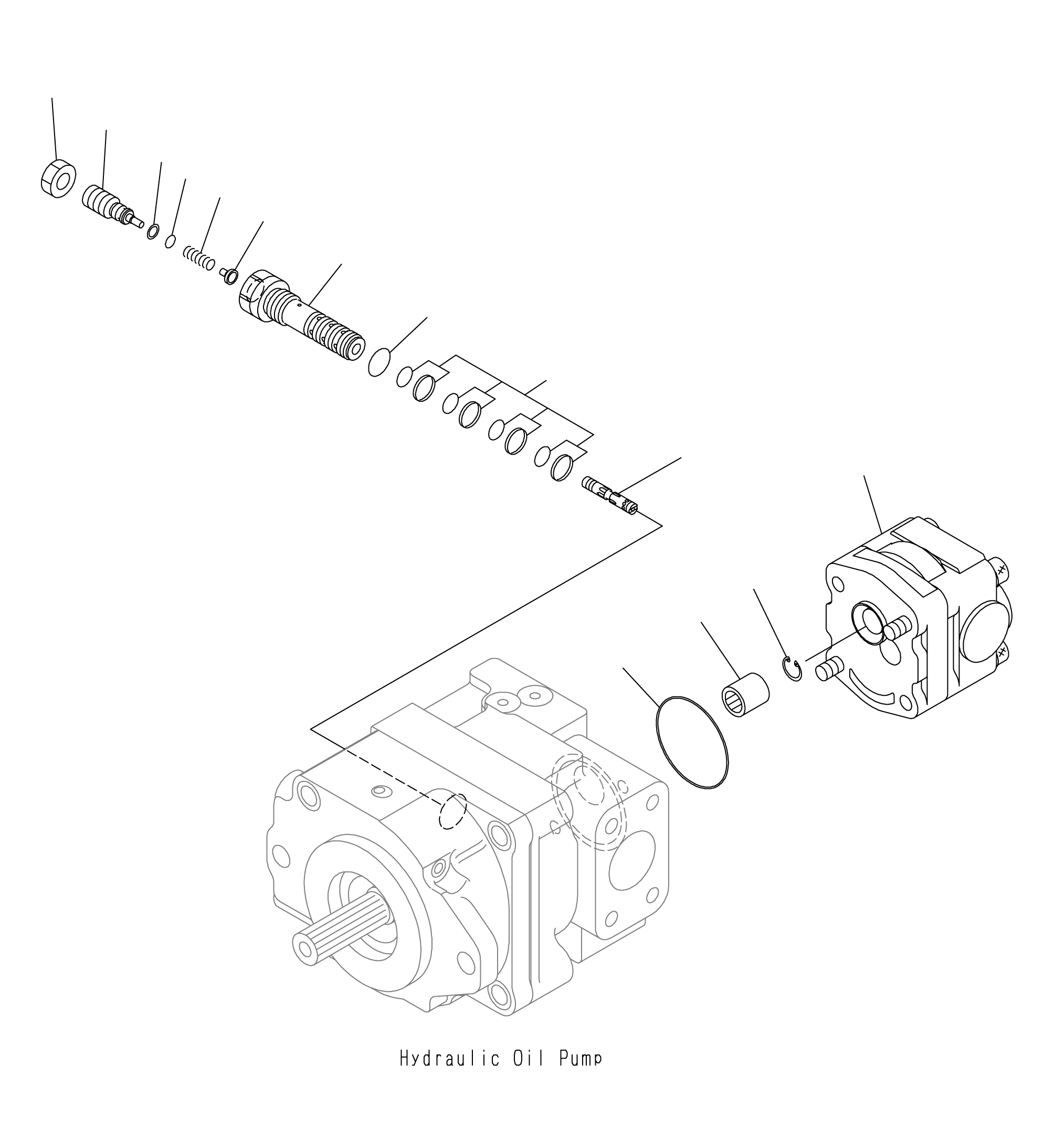 VALVE ASSY, LS 708-1T-04733 KOMATSU