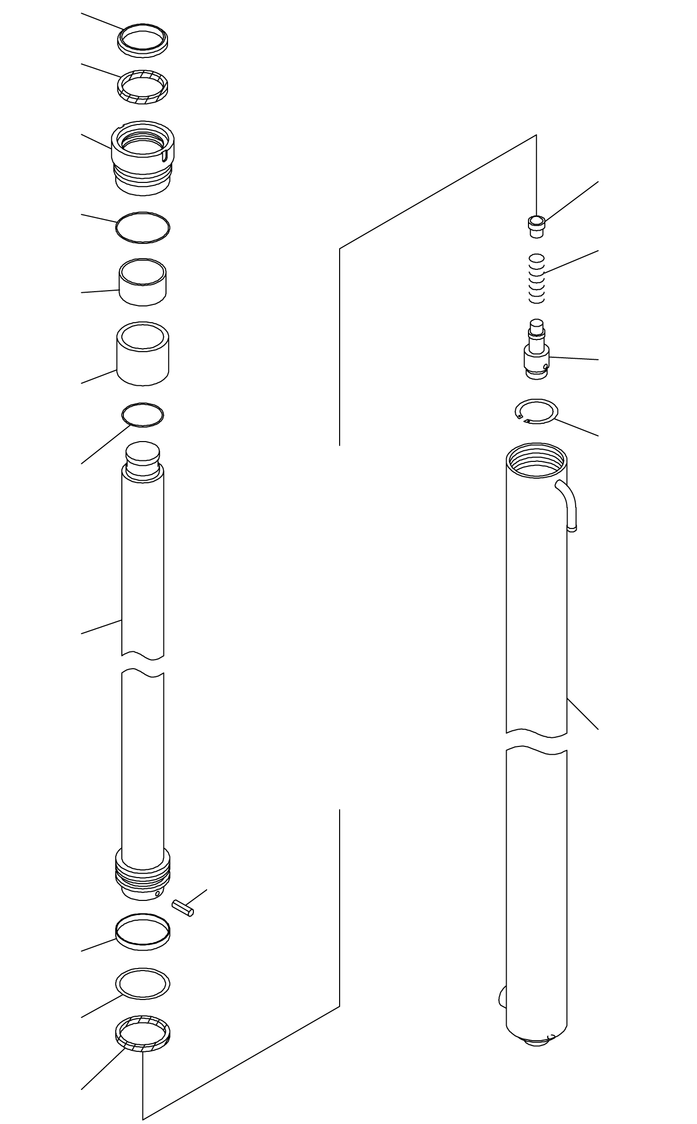 SPACER (6.5M MAST) 3EC-63-11170 KOMATSU